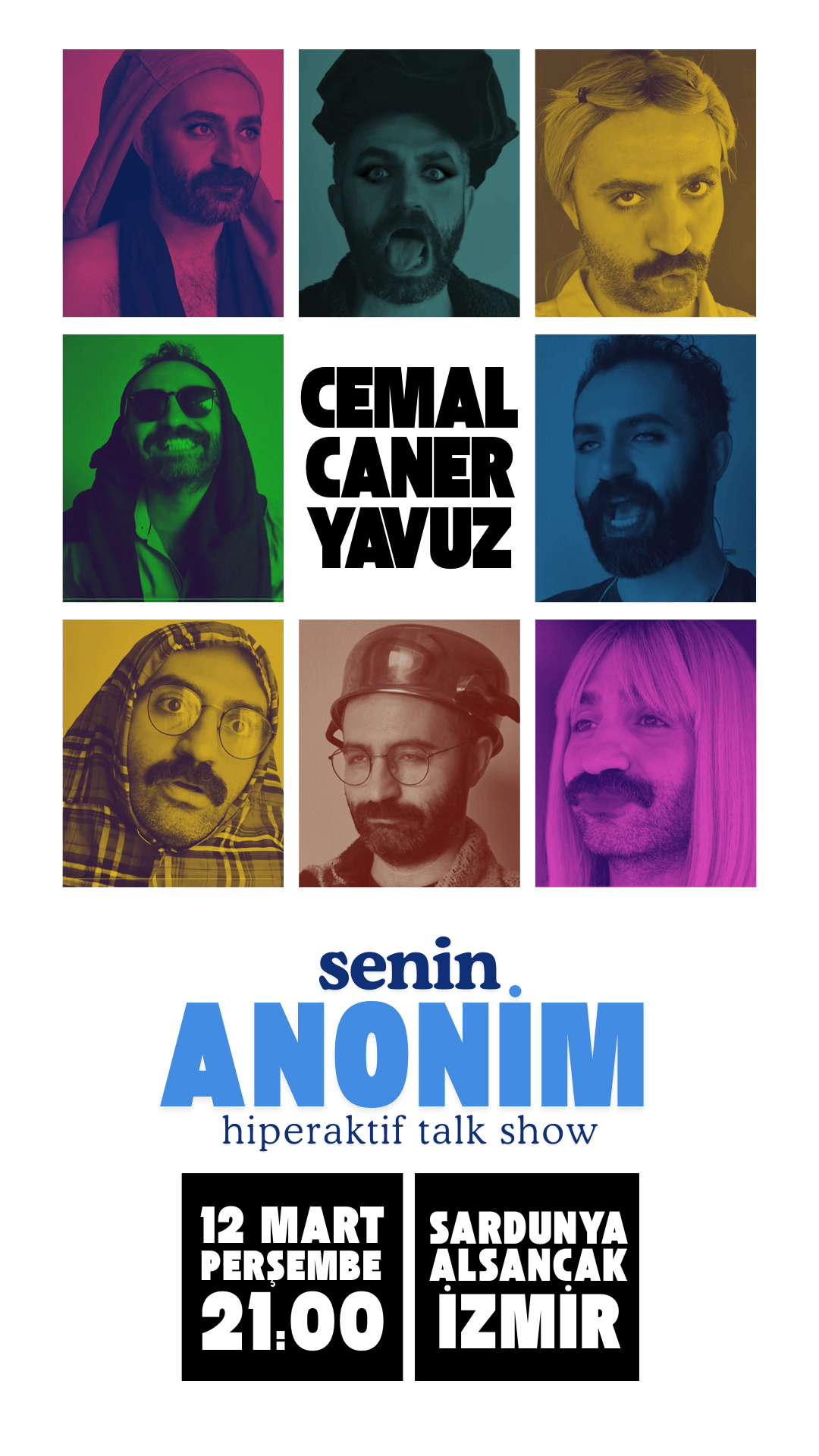 Cemal Caner Yavuz Sunar: SENİN ANONİM!
