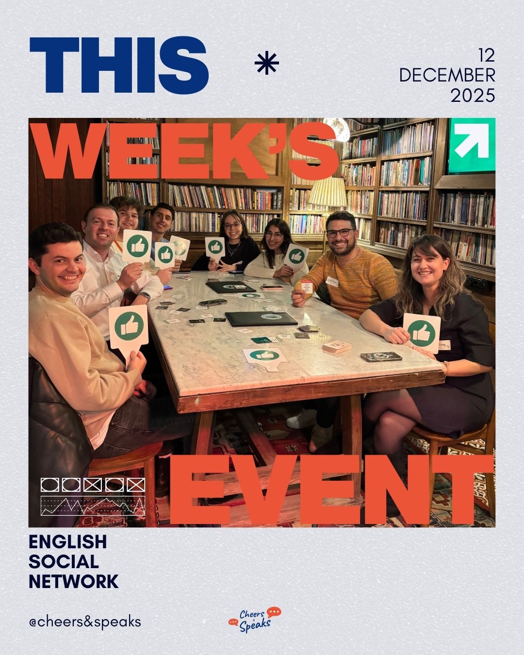 Cheers & Speaks | English Speaking Events