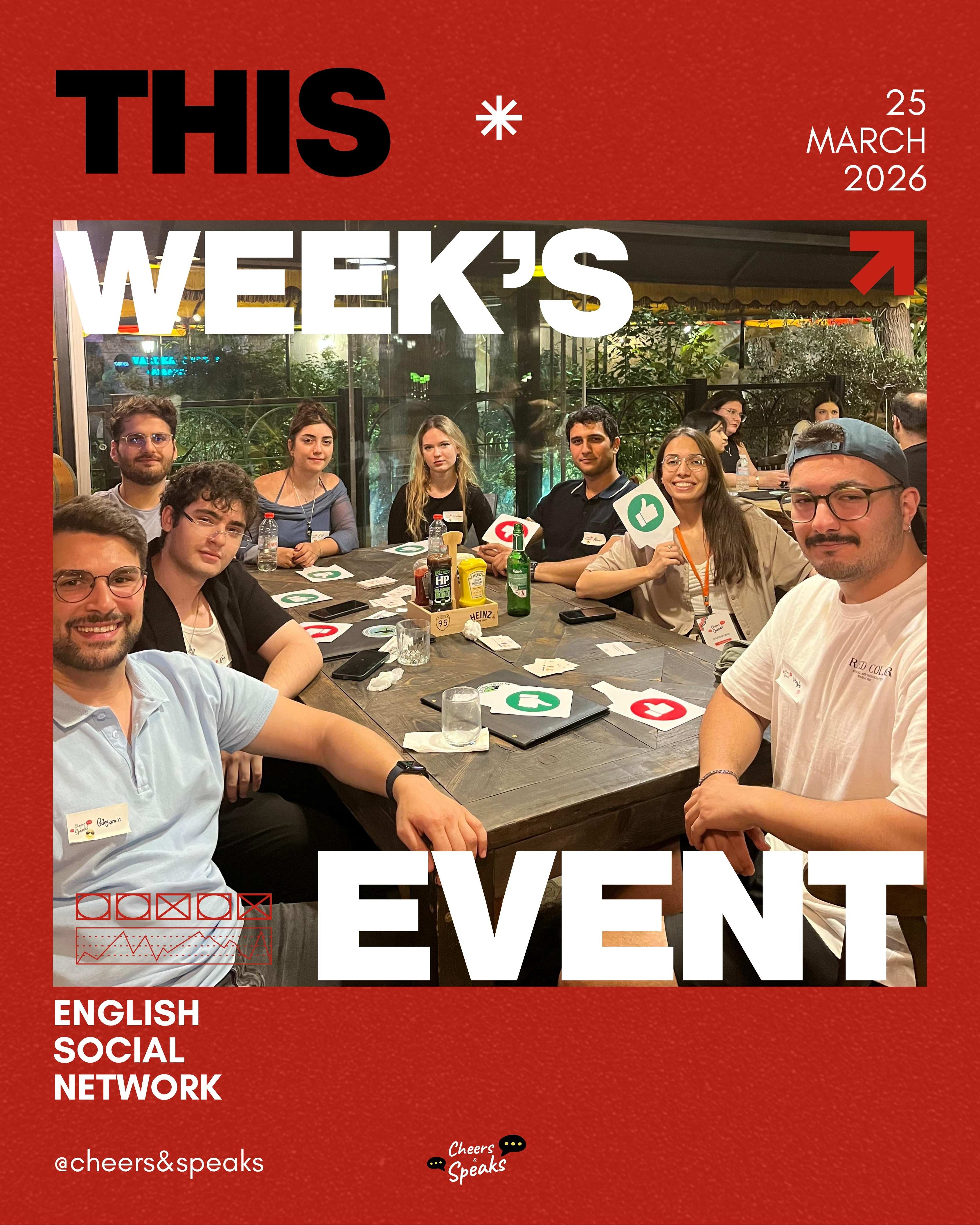 Cheers & Speaks | English Speaking Events