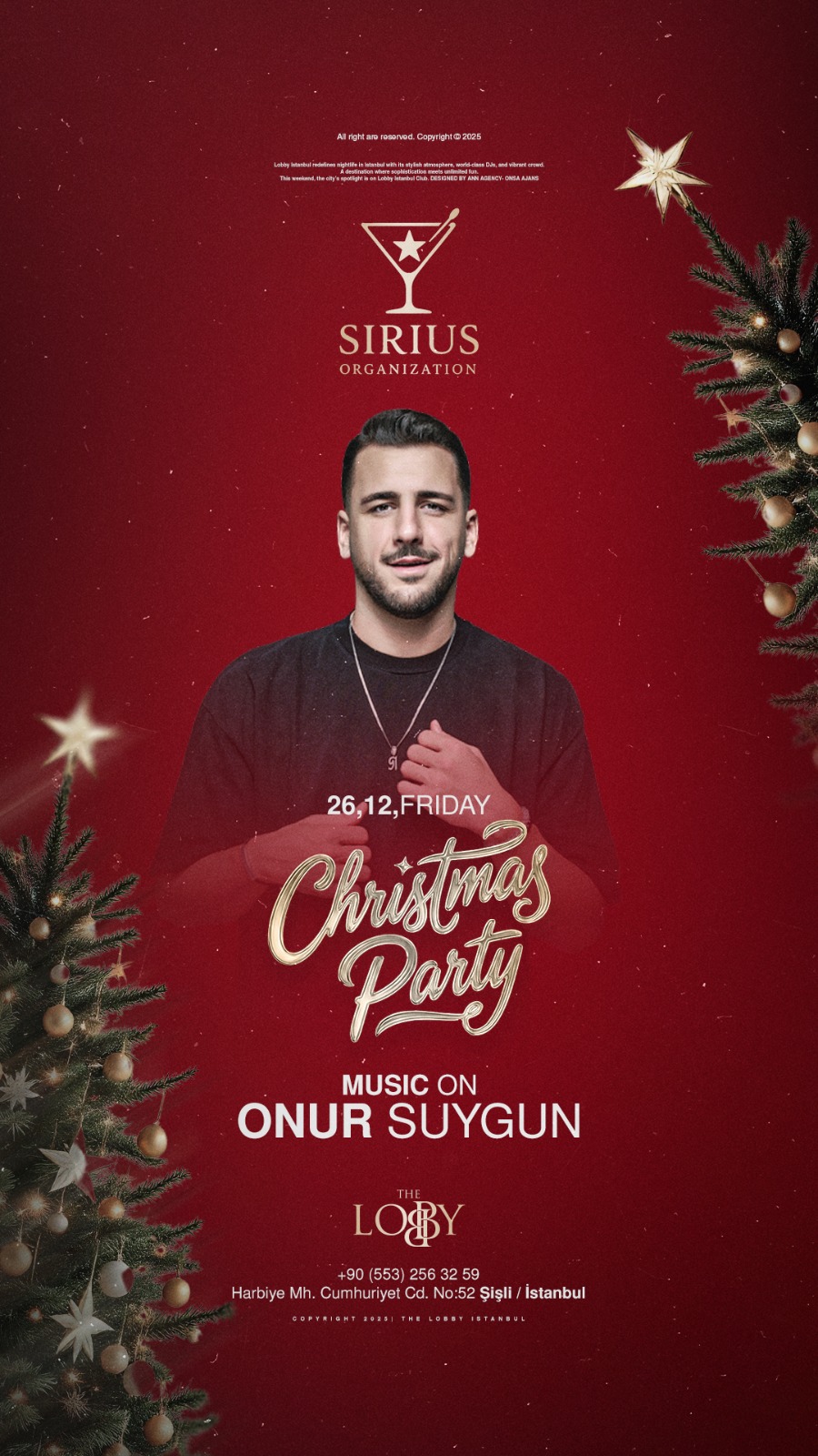 Christmas Party - The Lobby İstanbul