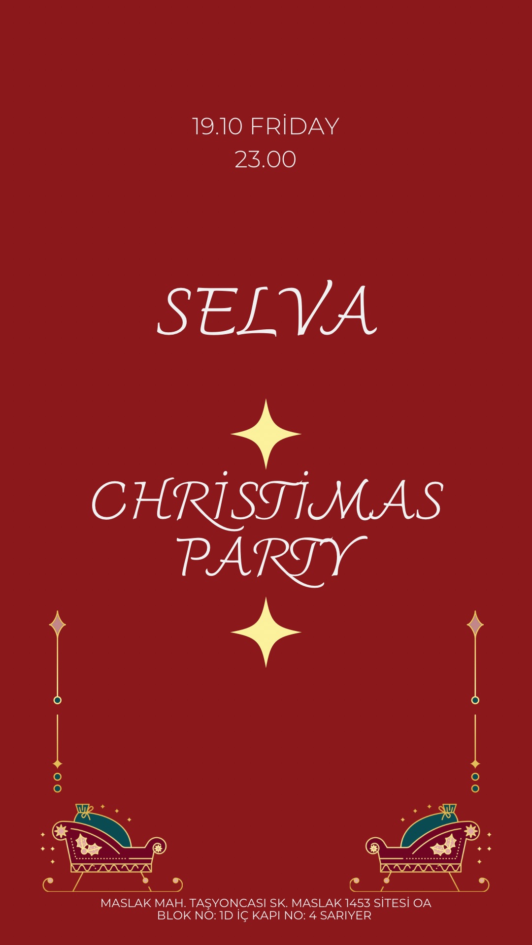 Christmas Party - SELVA İstanbul