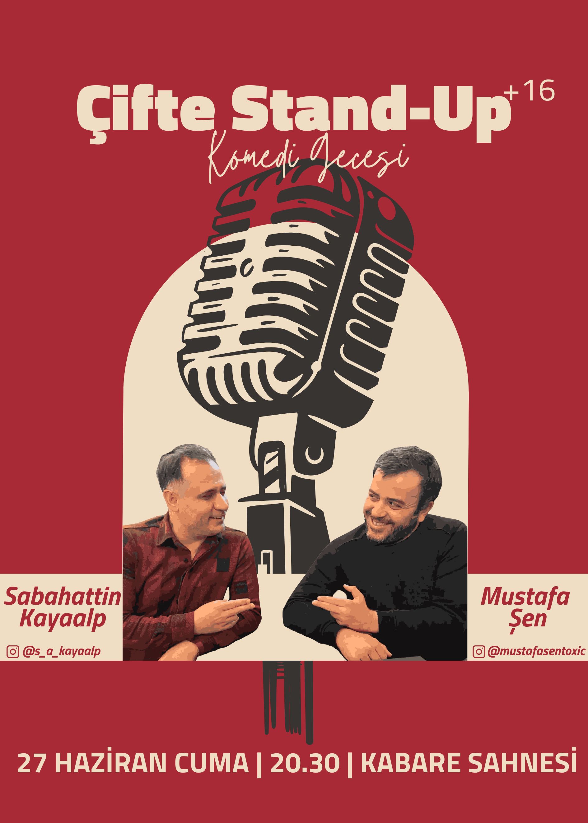 Çifte Stand-Up Mustafa Şen& Sabahattin Kayaalp | Alanya Kabare Sahnesi