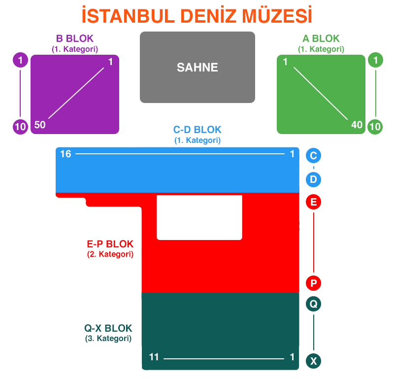 Classical@415 Oturma Planı