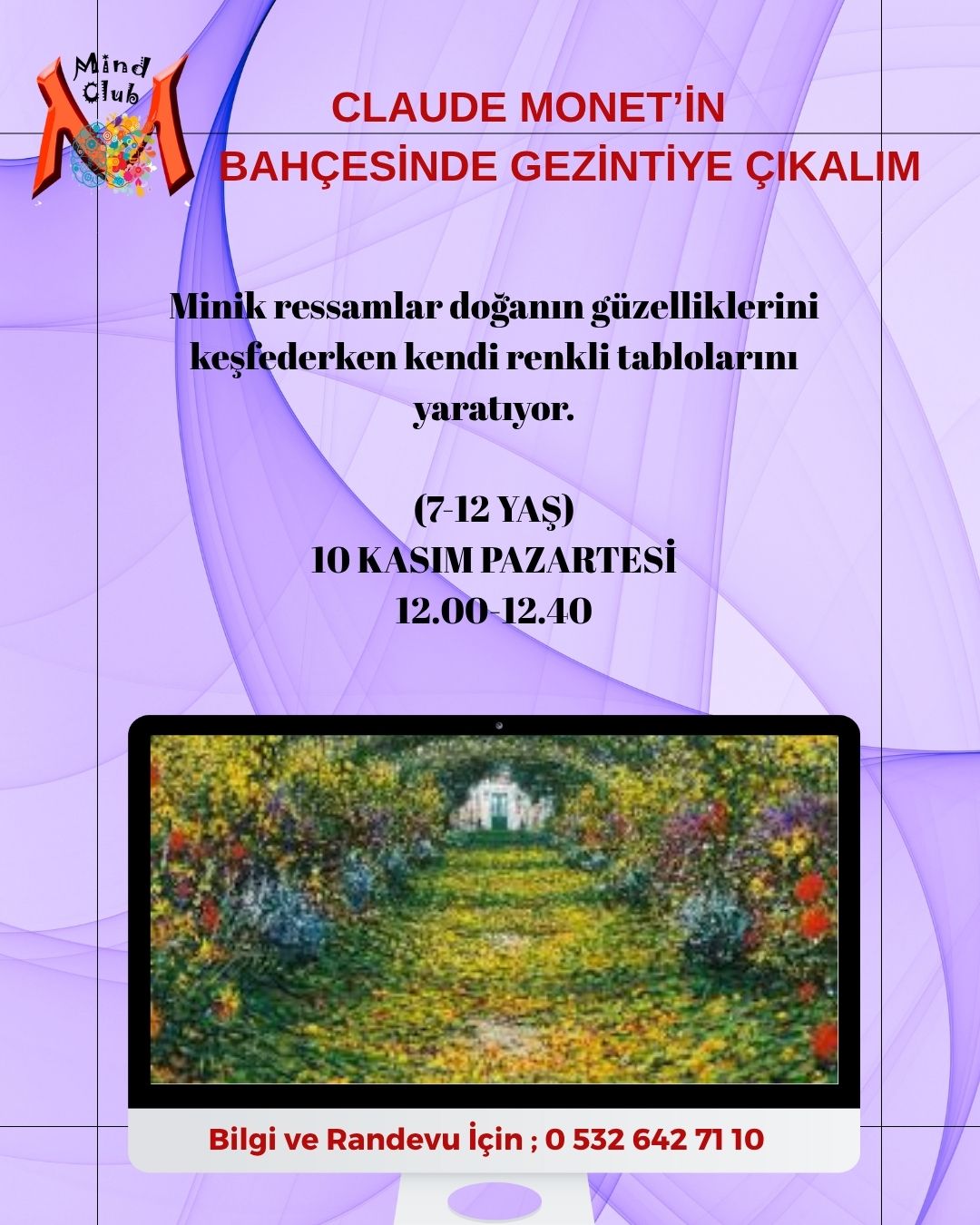CLAUDE MONET’İN BAHÇESİNDE GEZİNTİYE ÇIKALIM