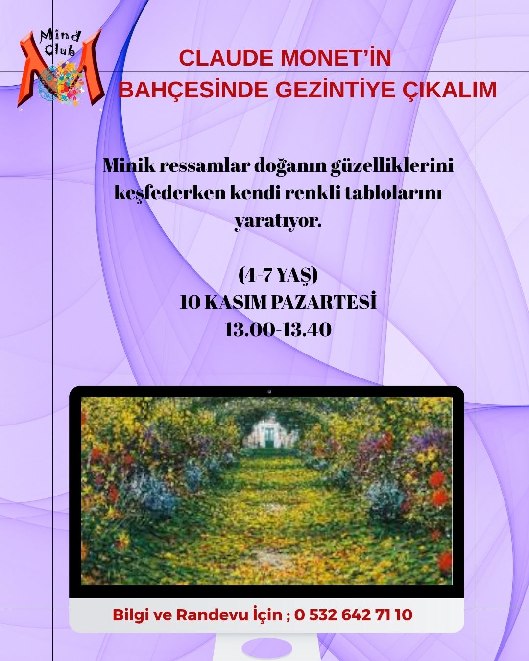 CLAUDE MONET’İN BAHÇESİNDE GEZİNTİYE ÇIKALIM