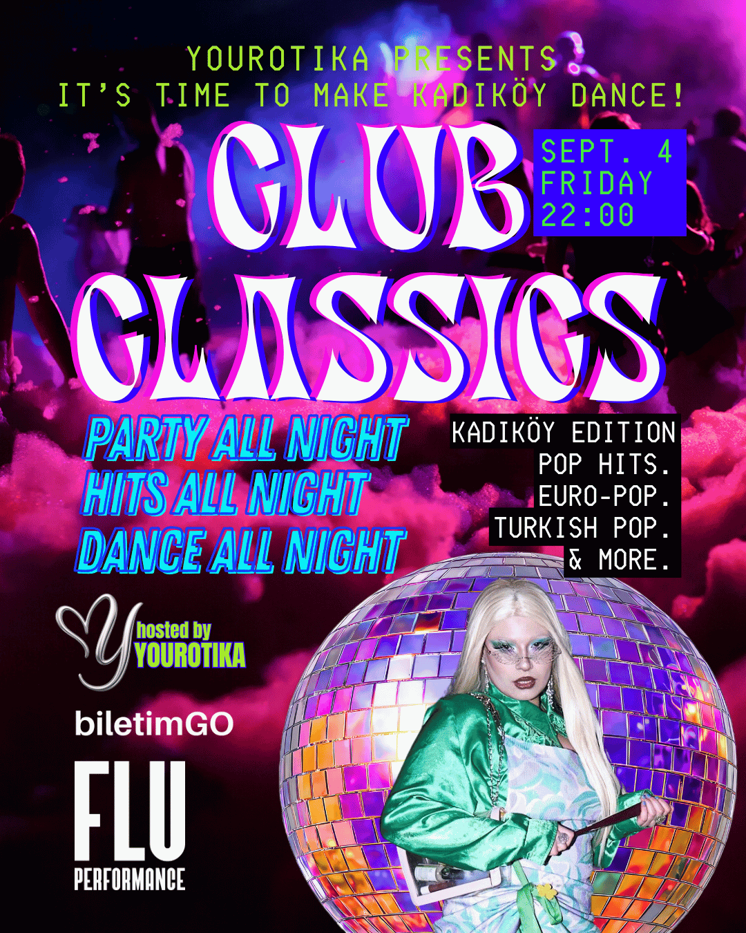 CLUB CLASSICS THE PARTY KADIKÖY by Yourotika