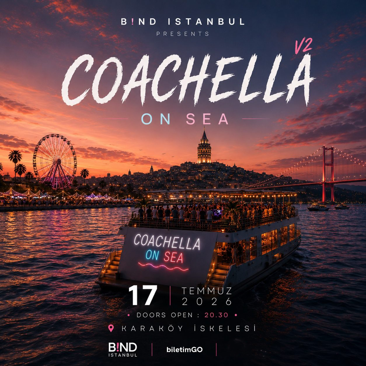 COACHELLA ON SEA V2 card