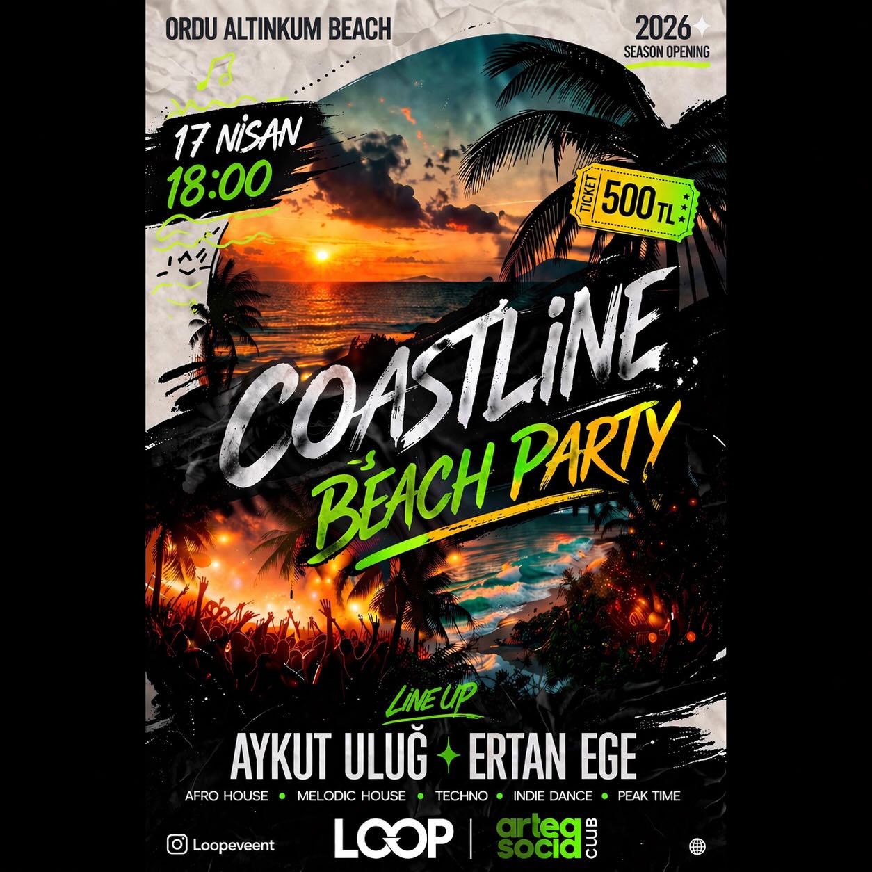 Coastline Beach Party