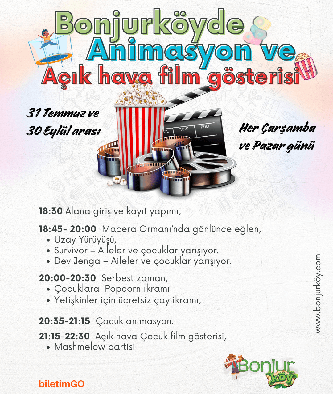 Çocuk Aktivite ve Açık Hava Sineması