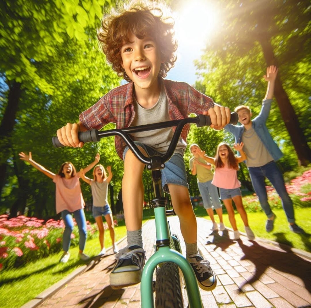 Çocuk Bisiklet Eğitimi ve Oyunlar