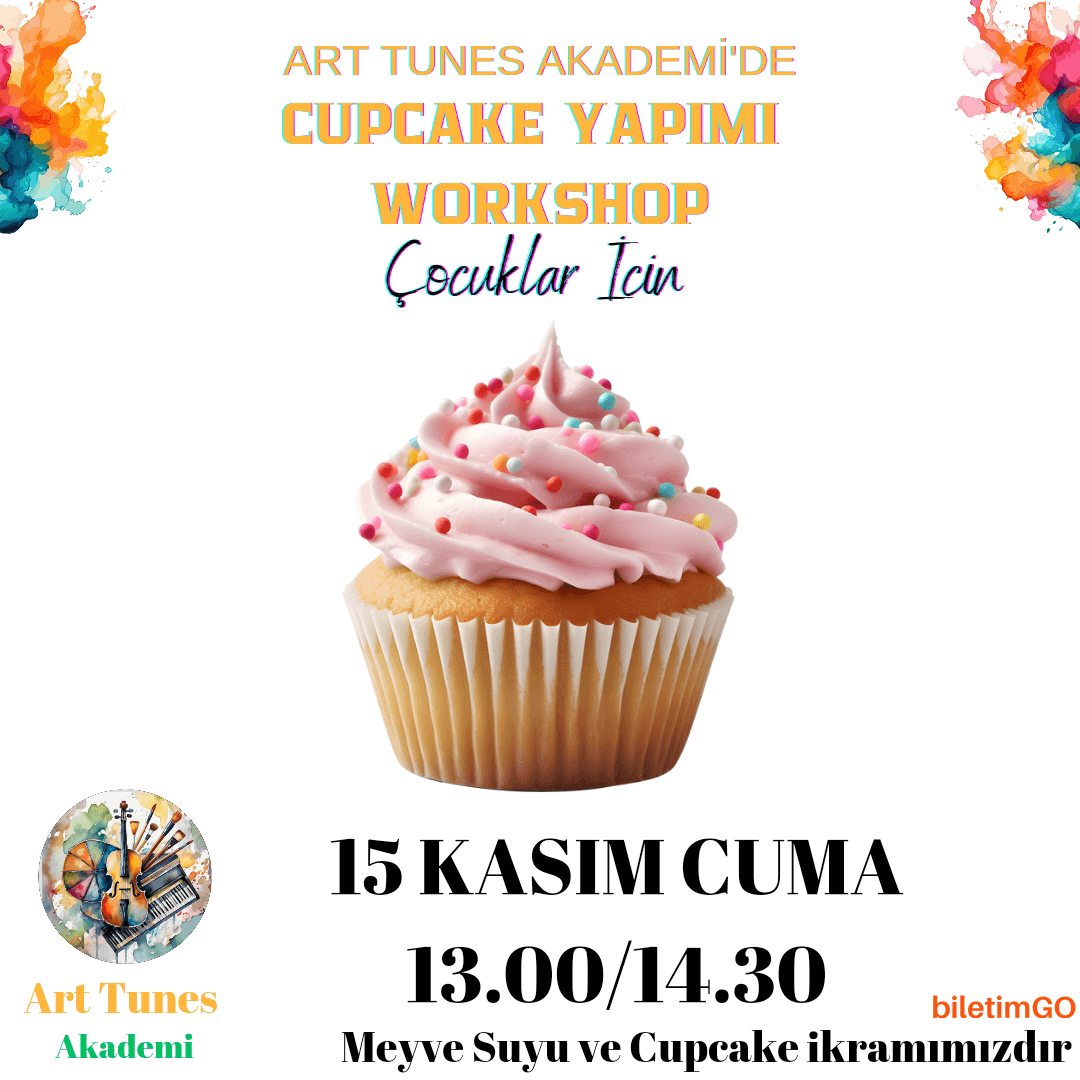 Çocuklar İçin Cupcake Yapımı Workshop