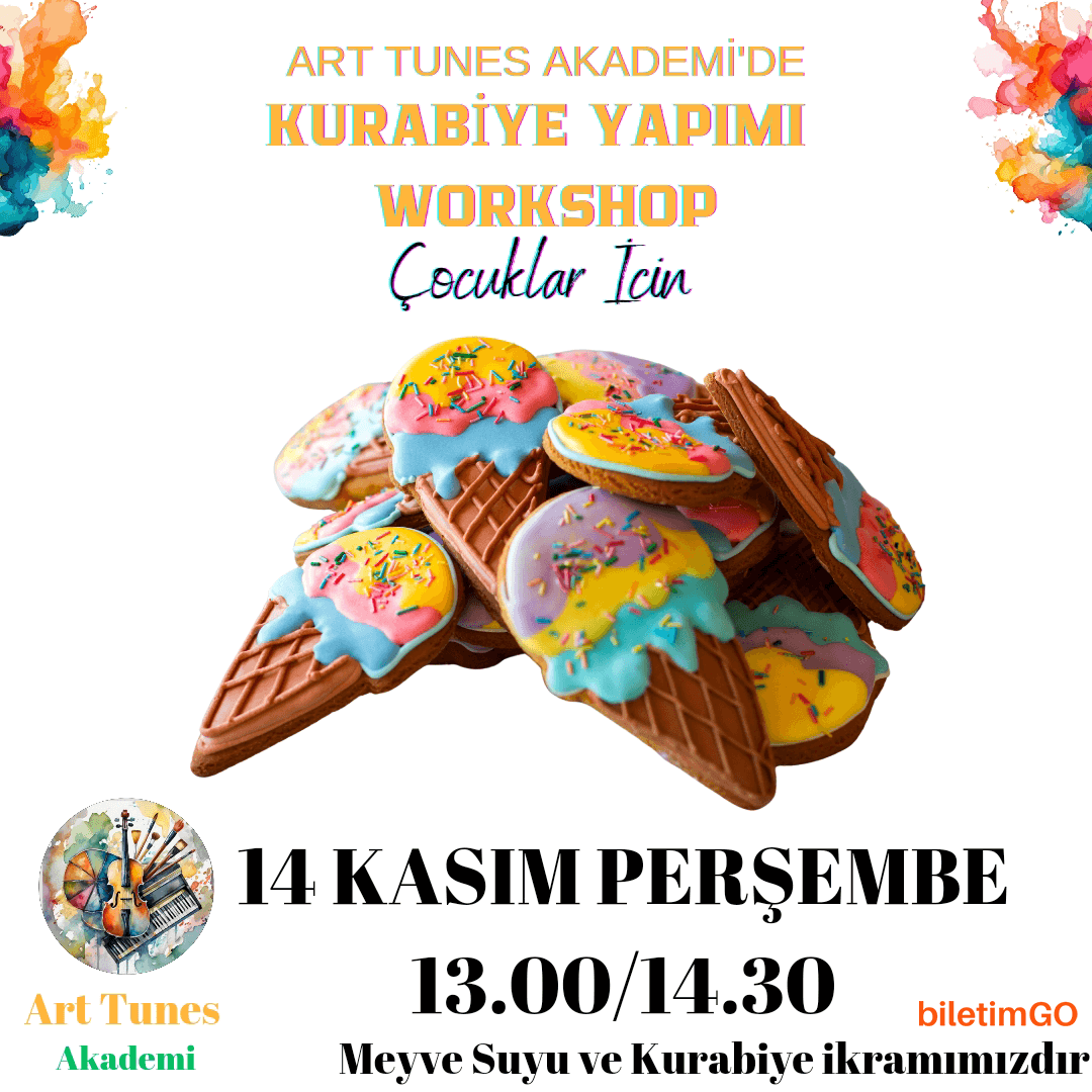 Çocuklar İçin Kurabiye Yapımı Workshop