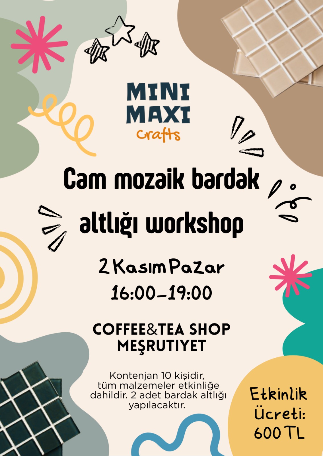Coffee & Tea Shop Workshop Etkinliği