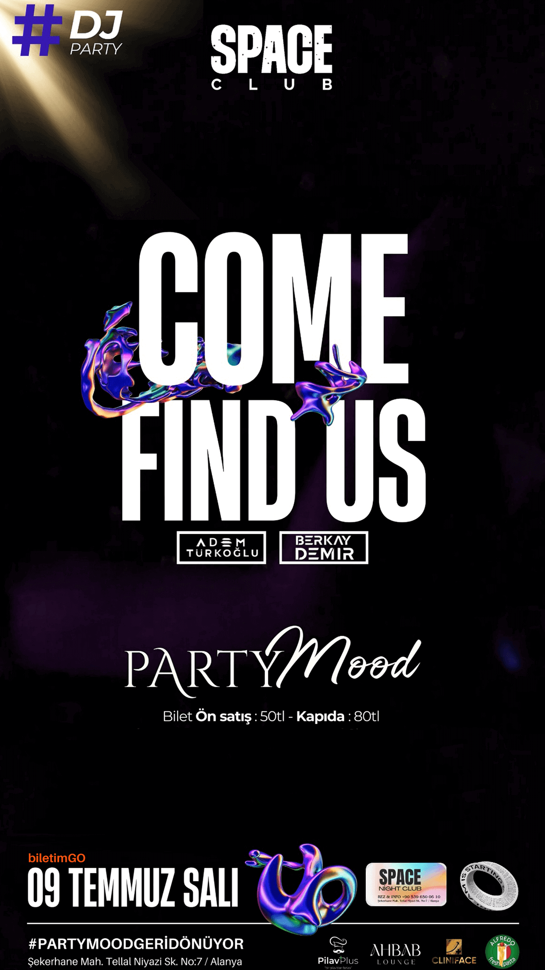 COME FIND US