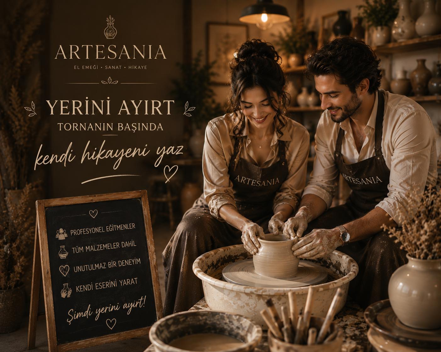 Çömlekçi Tornası Workshop