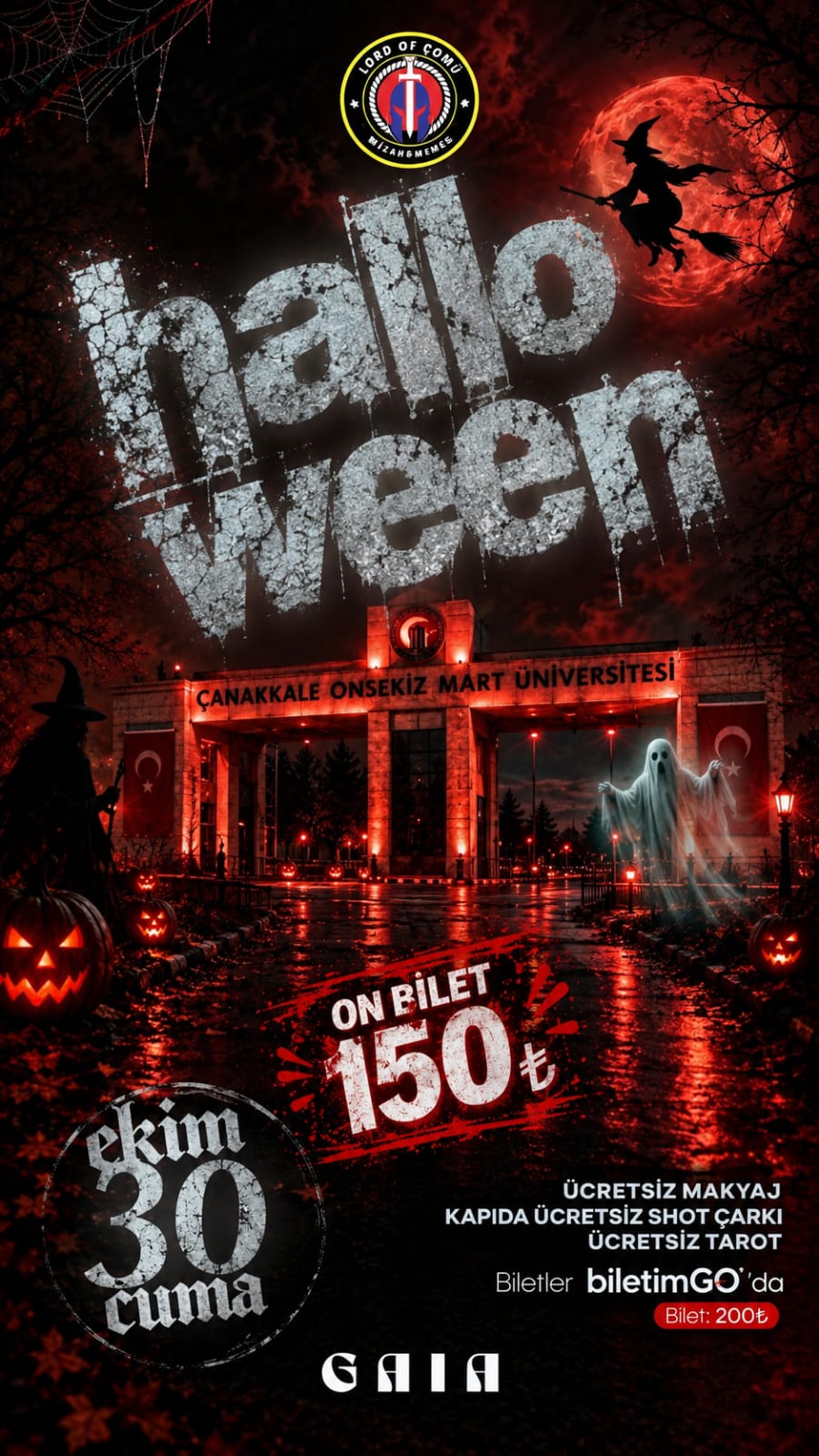 ÇOMÜ Halloween Party