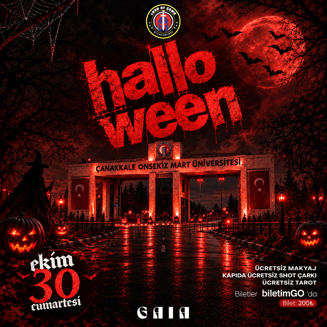 ÇOMÜ Halloween Party