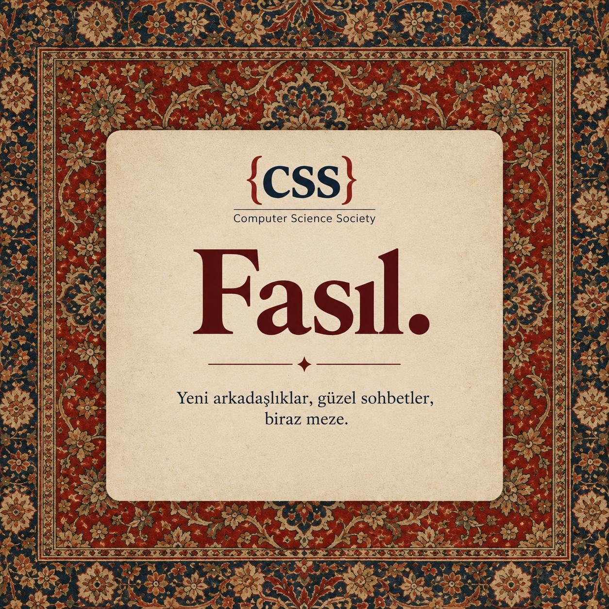 CSS Tanışma Fasılı