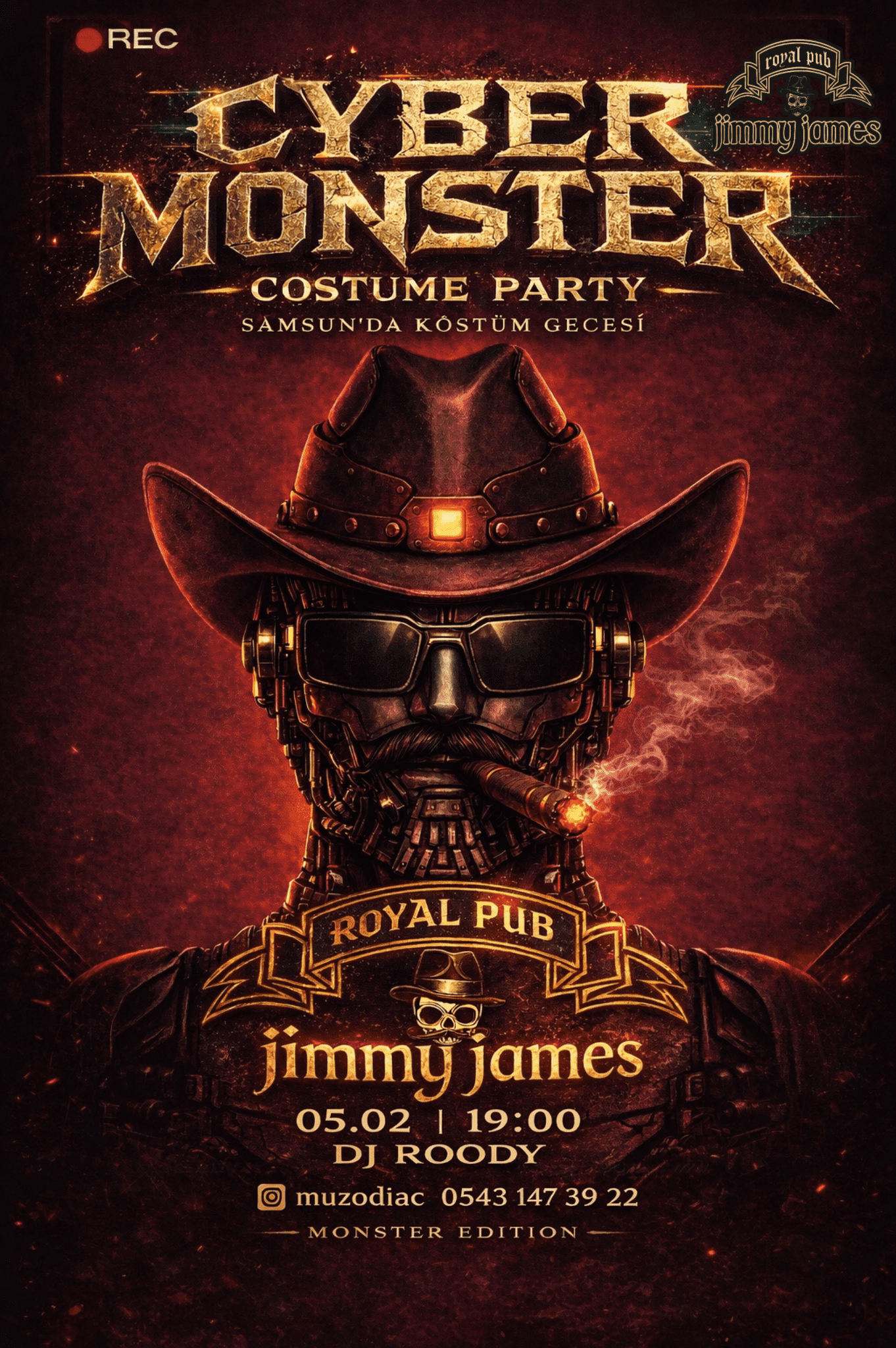 CYBER MONSTER (costume party)