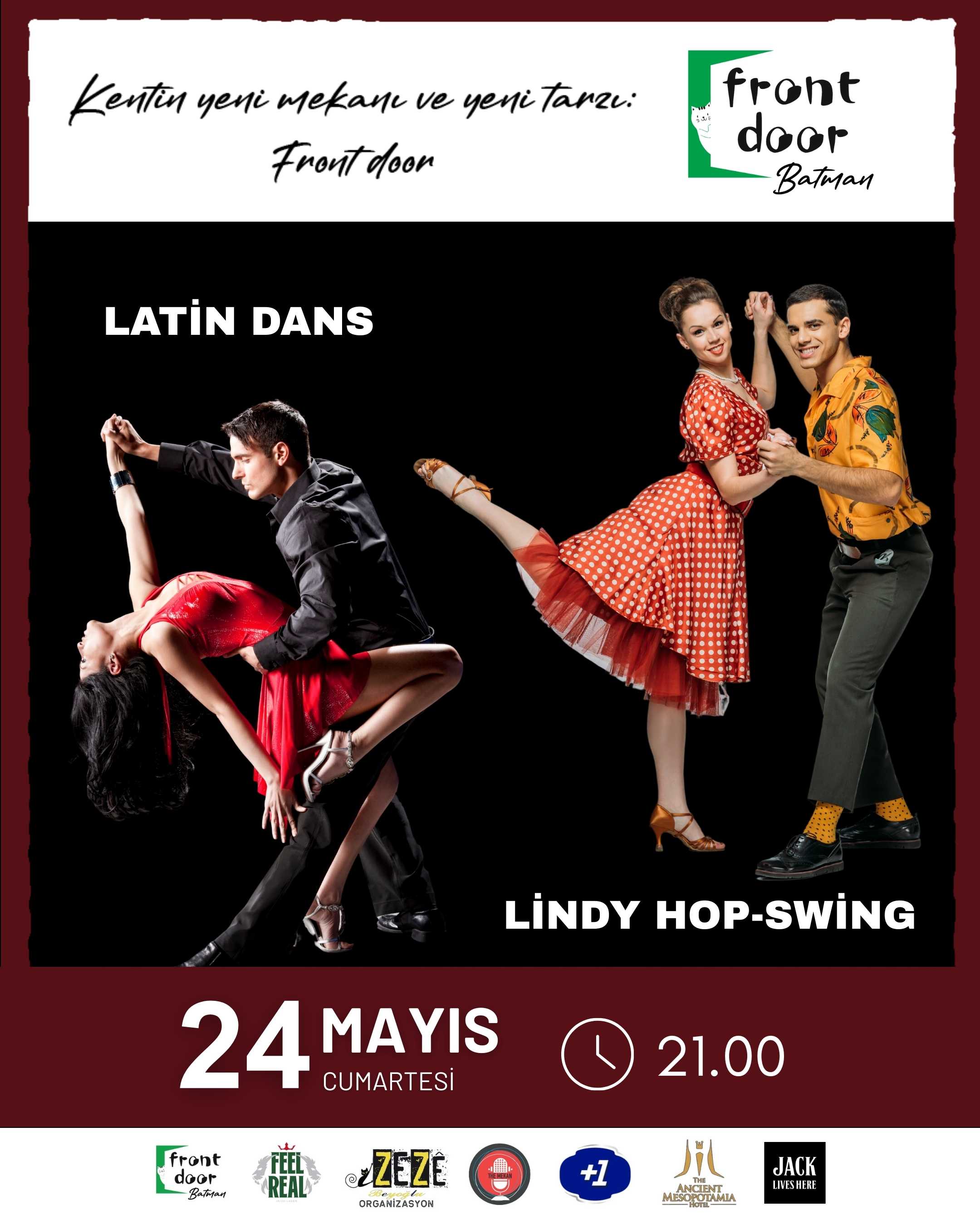 DANS GECESİ I 2 Dans 1 Bilet - LATİN - LİNDYHOP