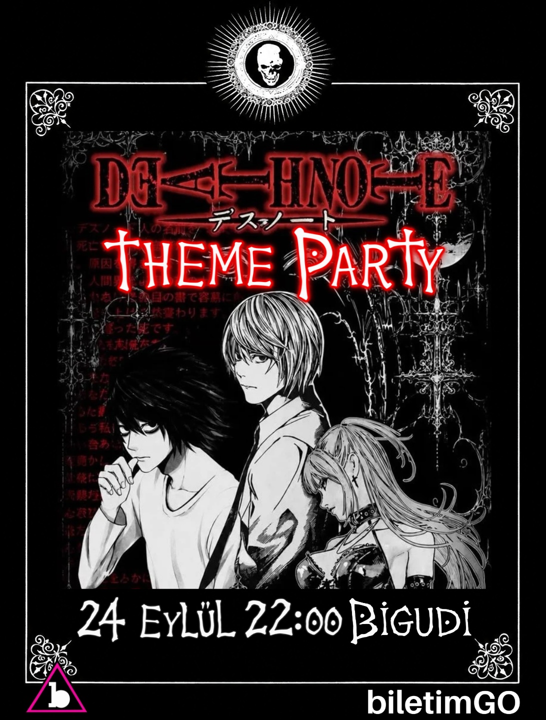 DEATH NOTE THEME PARTY