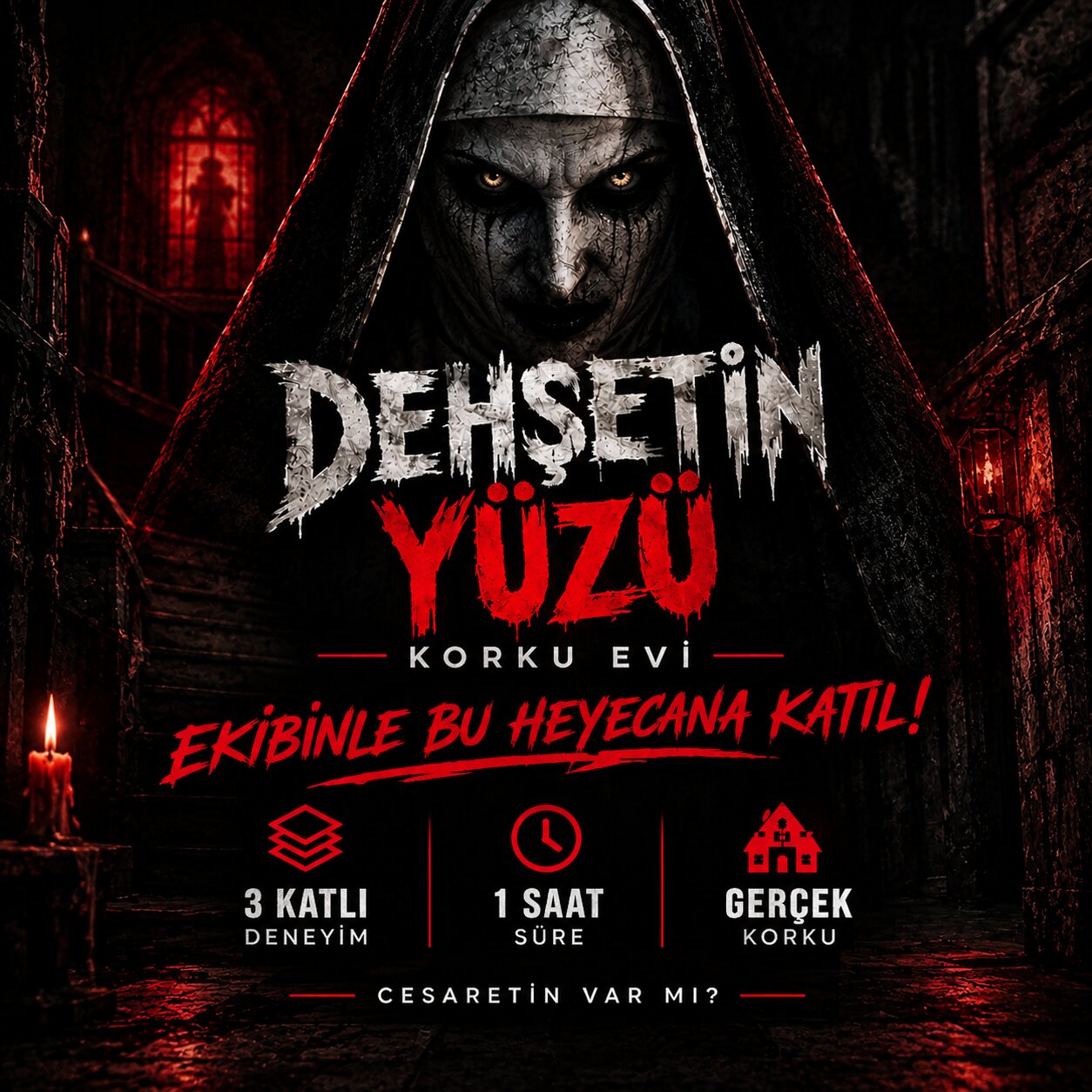 Dehşetin Yüzü Korku Evi - Eylül Etkinlikleri