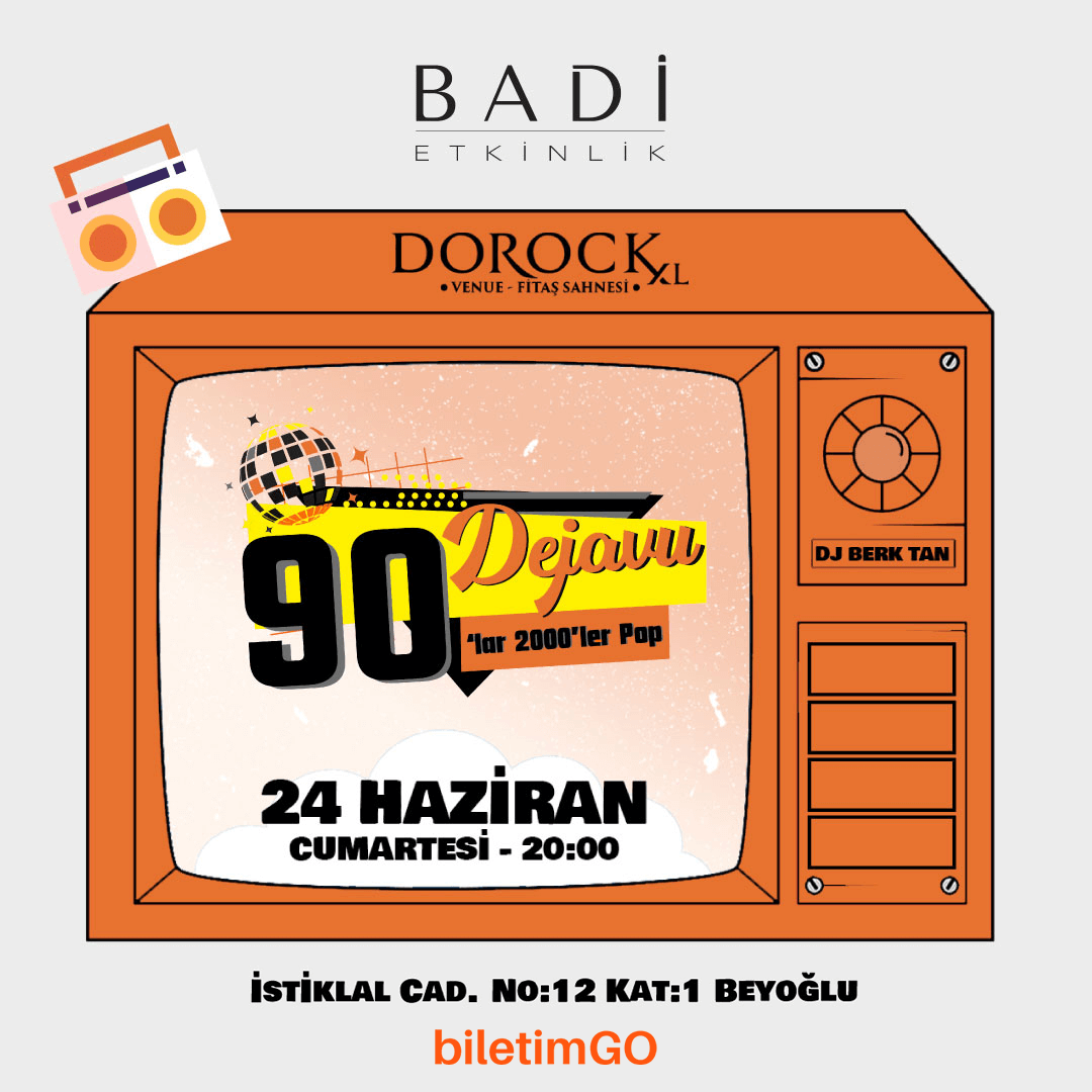 Dejavu 90'lar 2000'ler Türkçe Pop Parti