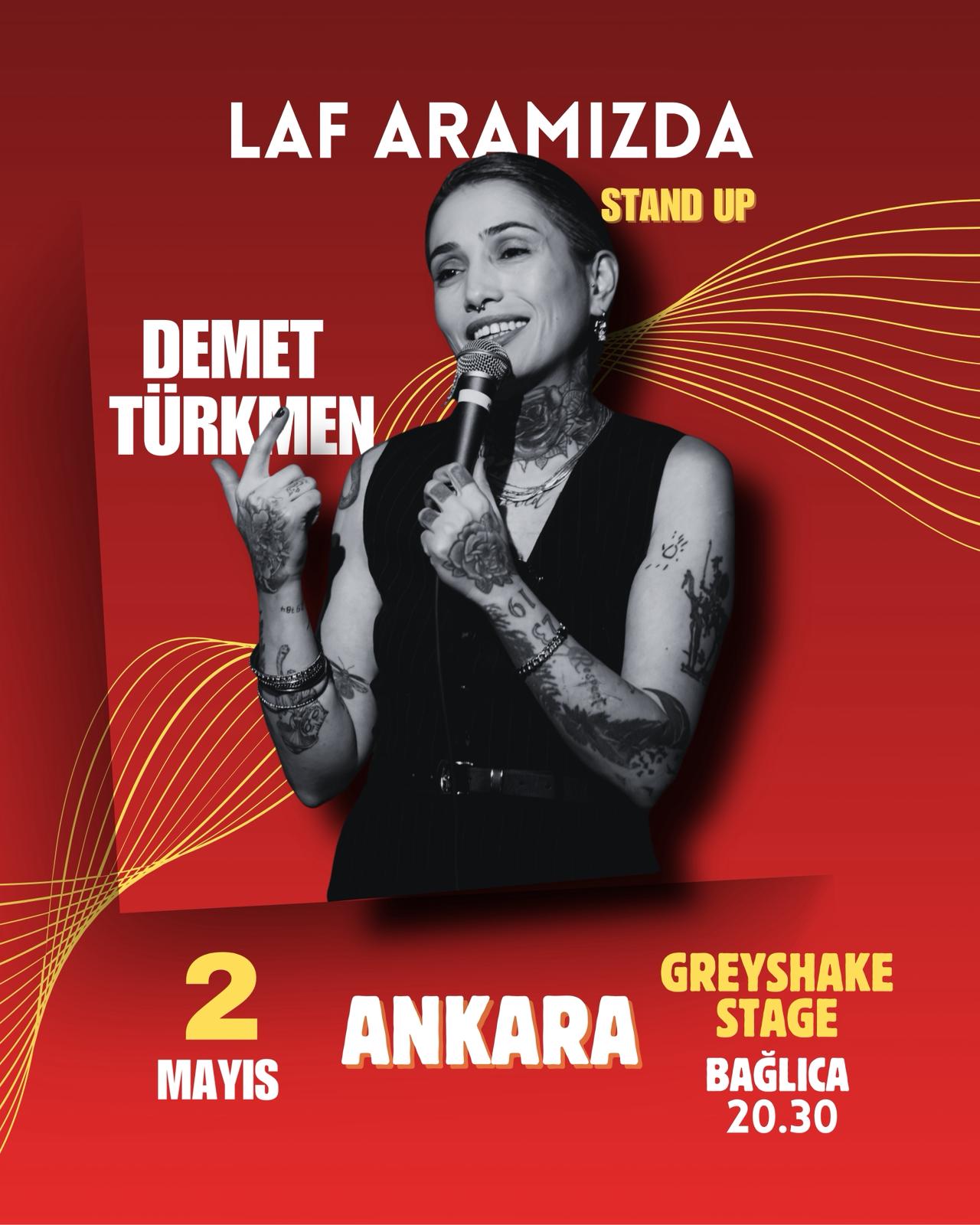 Demet Türkmen Laf Aramızda Stand-Up Gösterisi