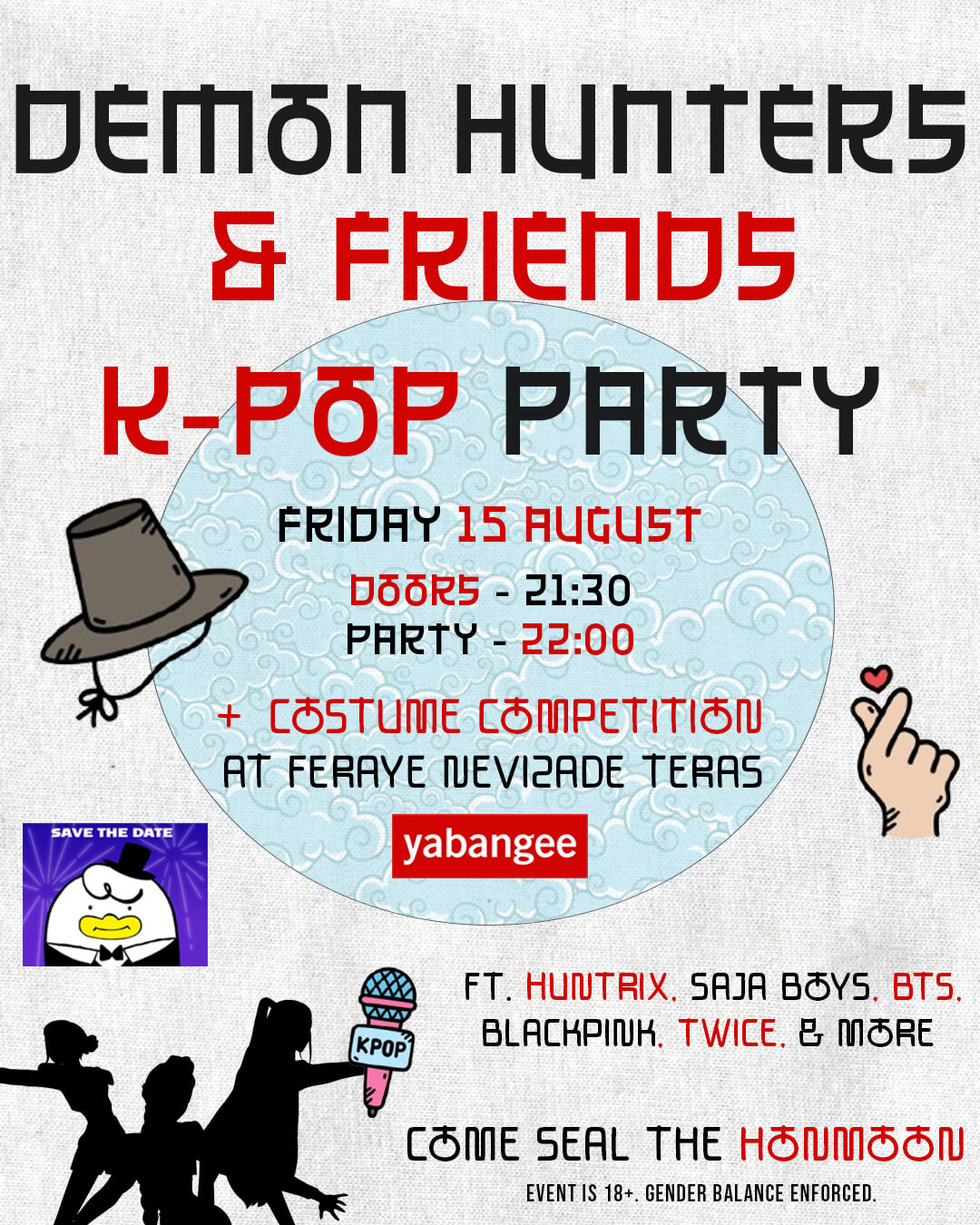 Demon Hunters & Friends: K-pop Party!
