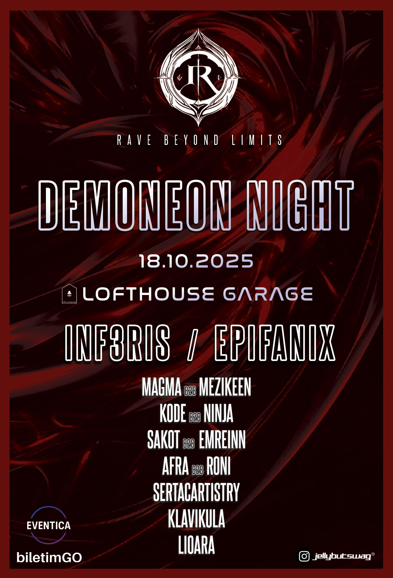 DEMONEON NIGHT – RAVE BEYOND LIMITS - İZMİR HARD TECHNO