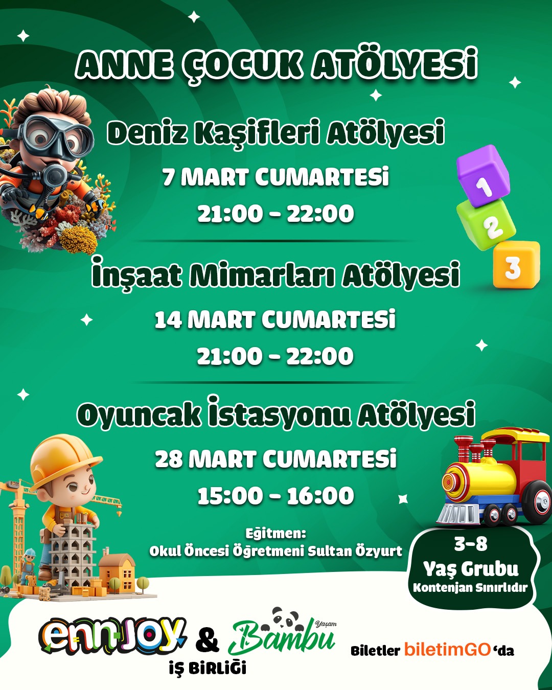 DENİZ KAŞİFLERİ ANNE ÇOCUK ATÖLYESİ