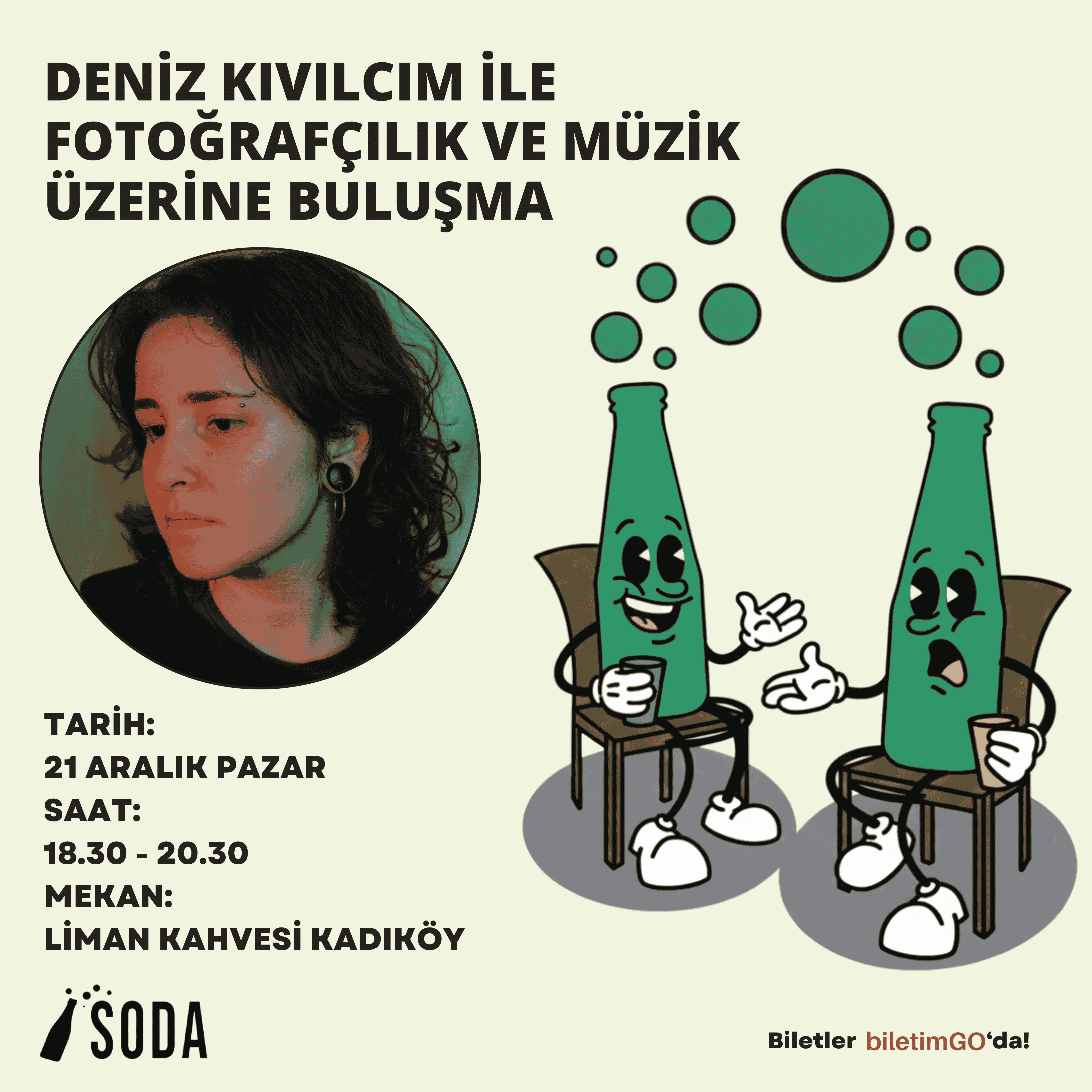 Deniz Kıvılcım ile Fotoğrafçılık ve Müzik Üzerine Buluşma
