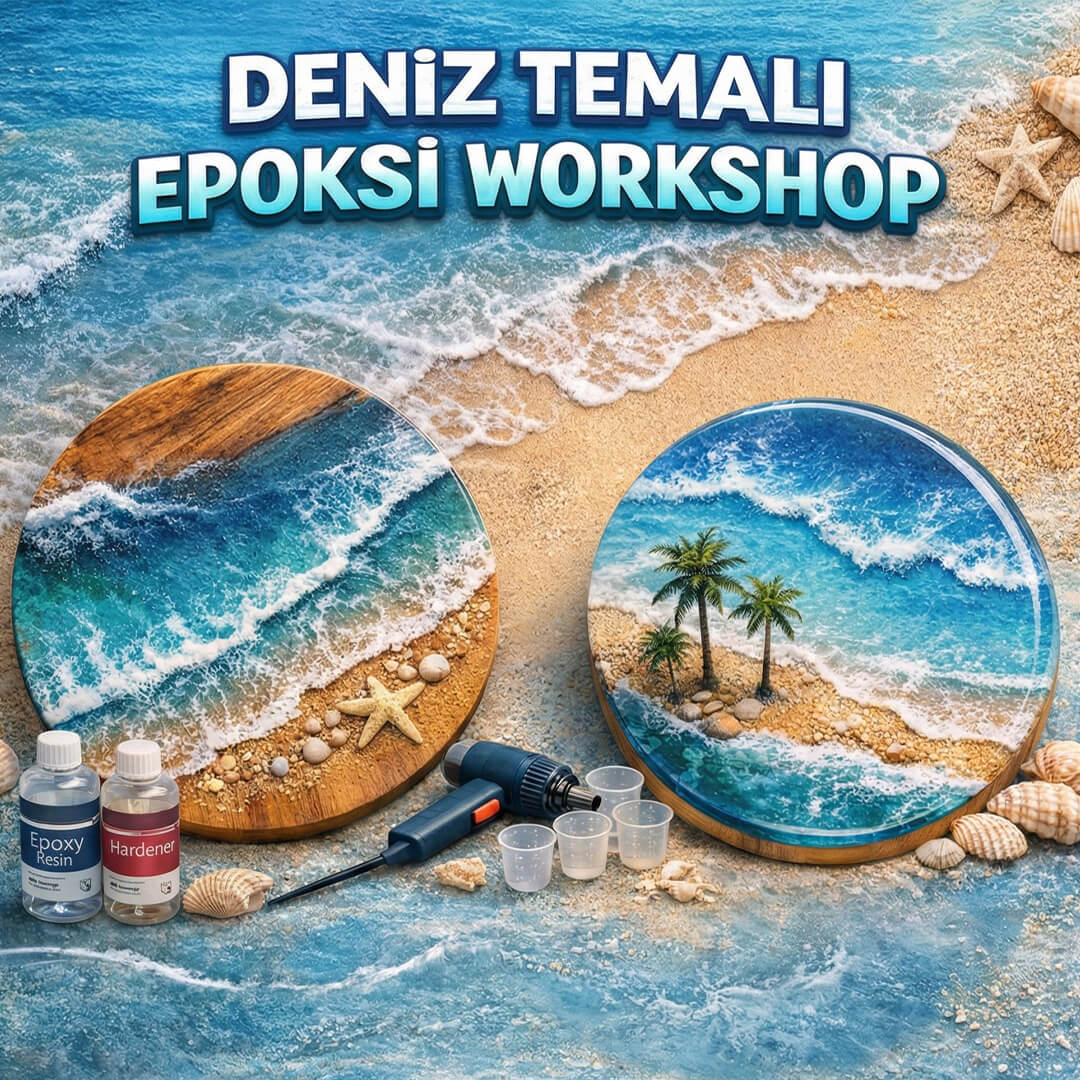 DENİZ TEMALI EPOKSİ WORKSHOP