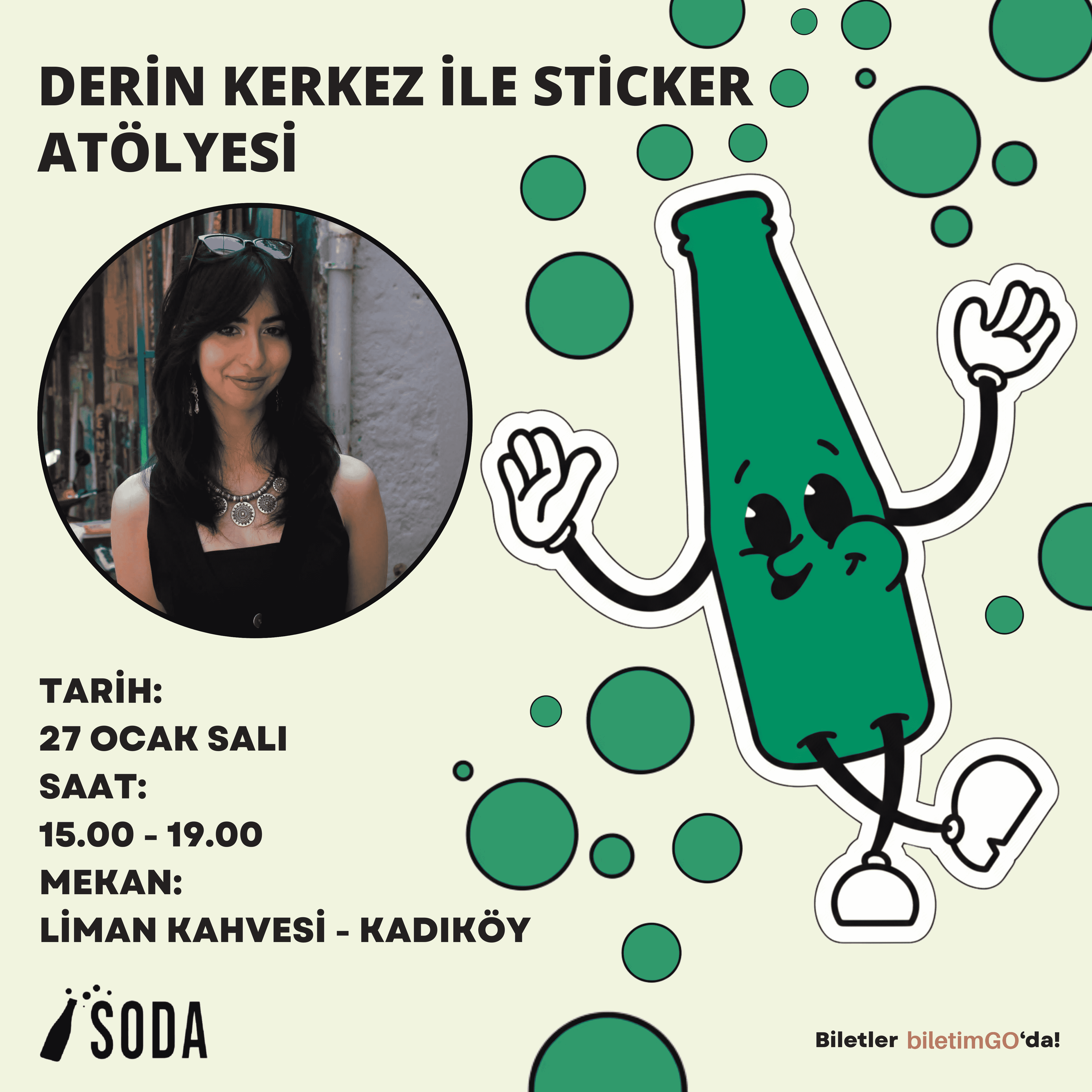 DERİN KERKEZ İLE STİCKER ATÖLYESİ