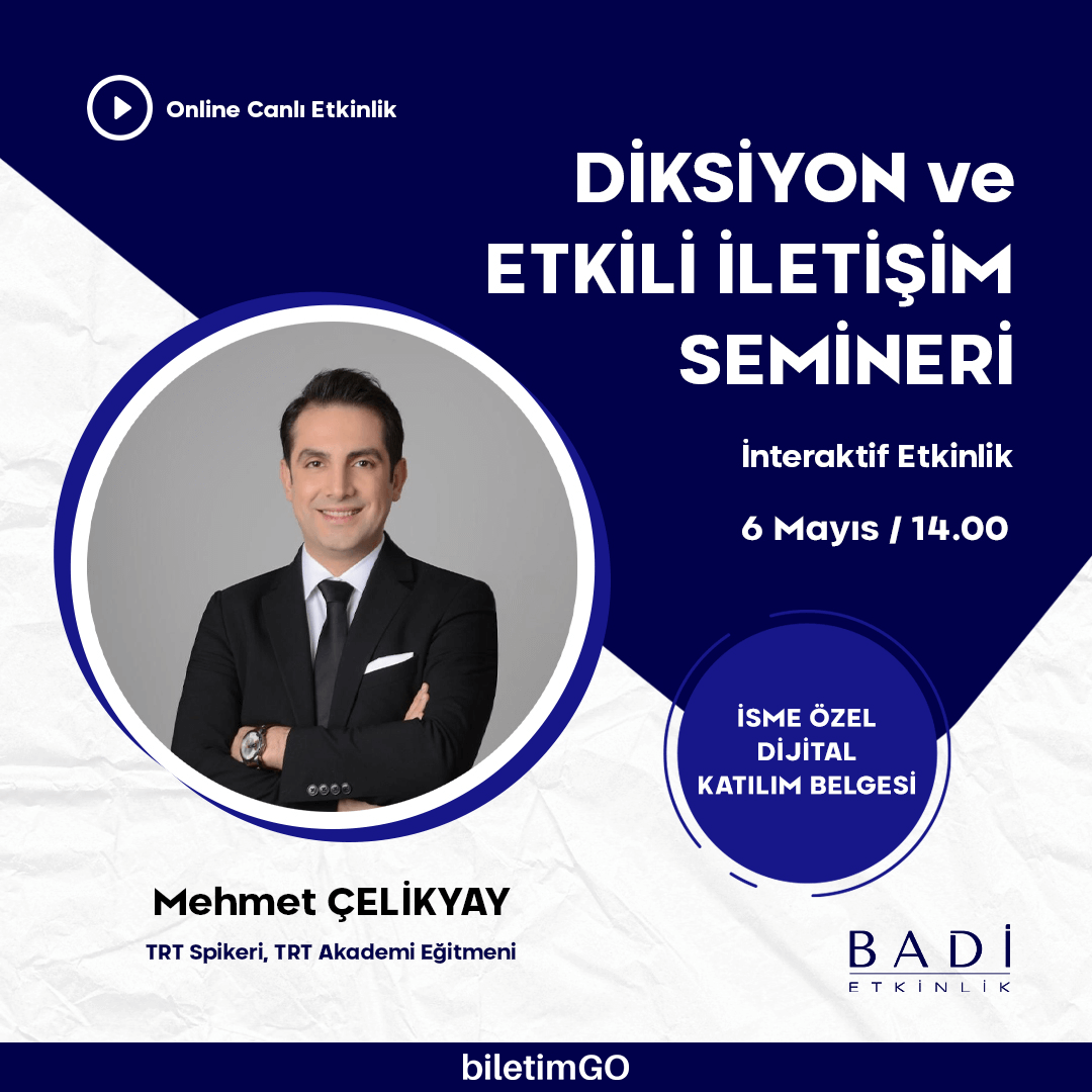 Diksiyon ve Etkili İletişim Semineri