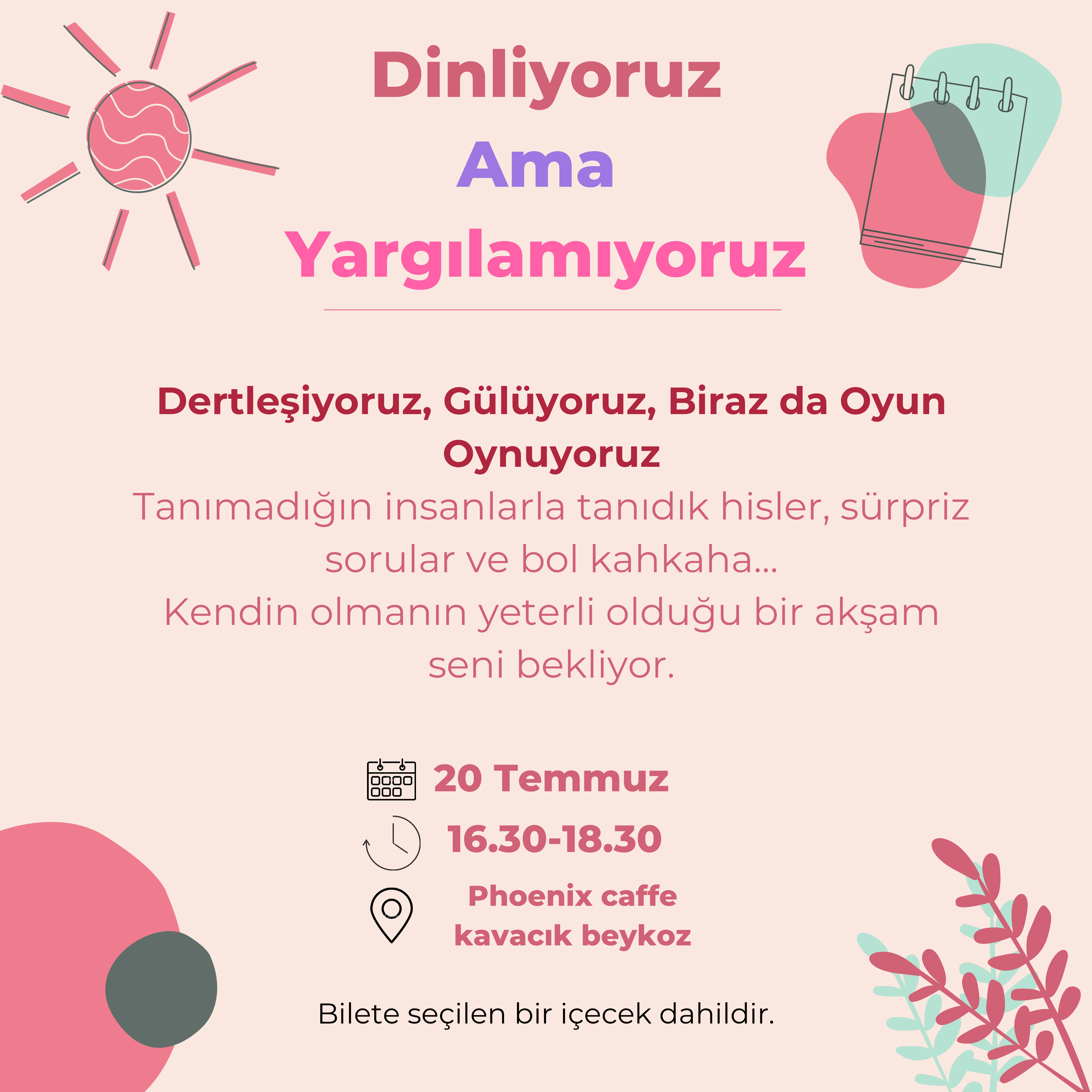 Dinliyoruz Ama Yargılamıyoruz