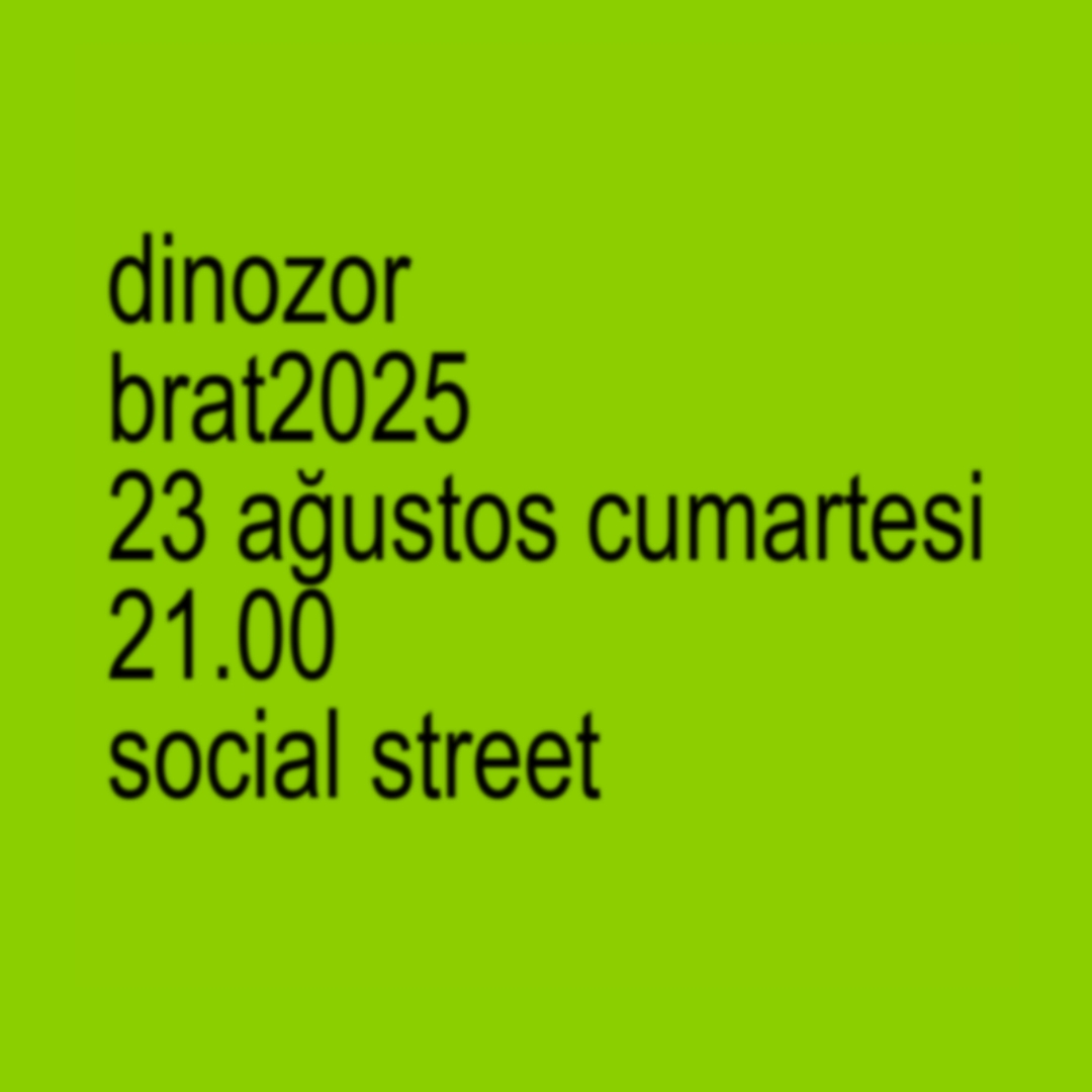 Dinozor Brat2025