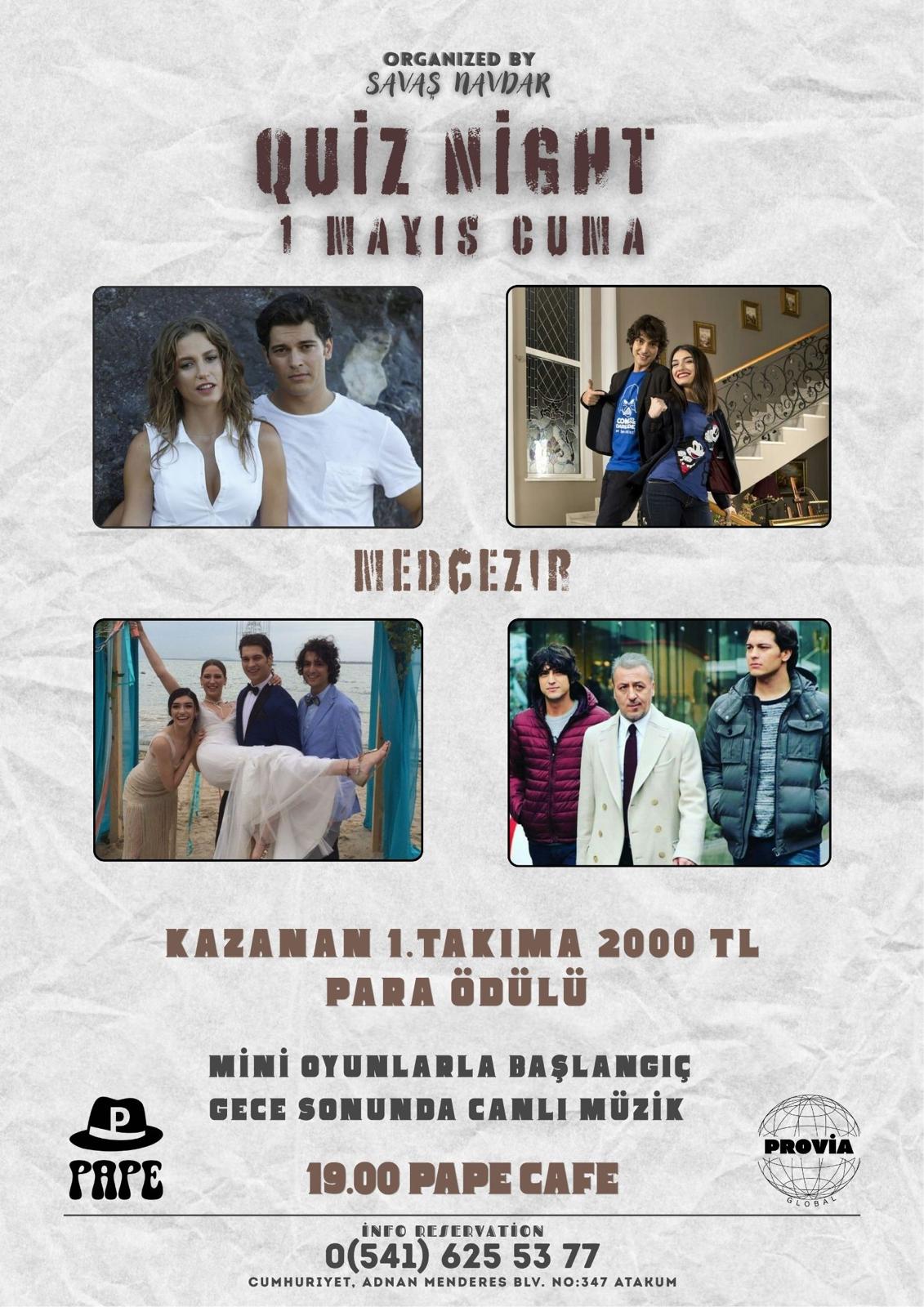 Medcezir Quiz Night