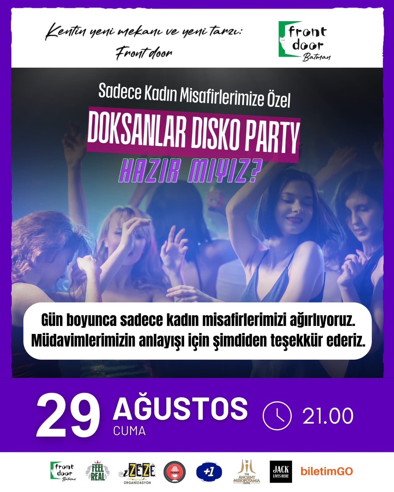 Dj. Jesus &Mor Party Front Door Batman'da
