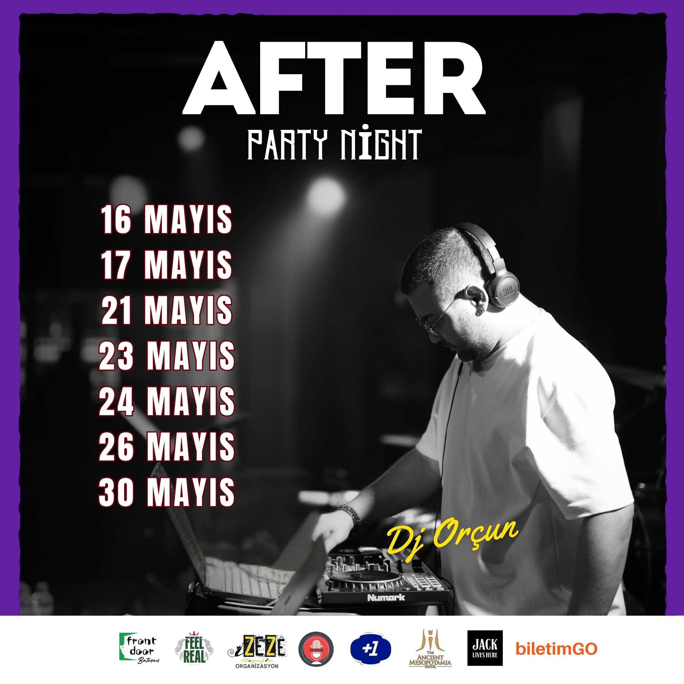 Dj Orçun Tunç ile After Party