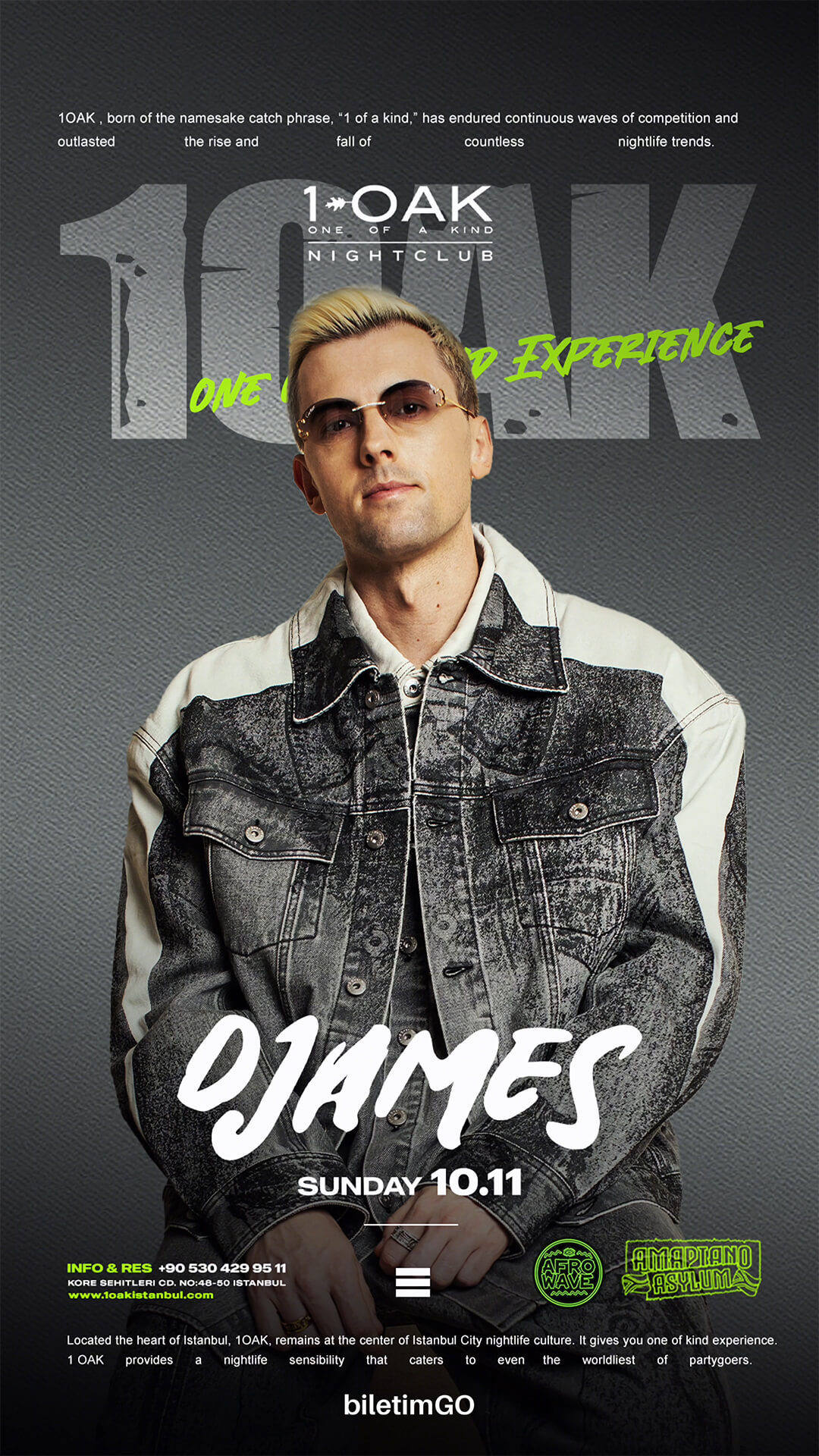 DJames - 1 OAK İstanbul