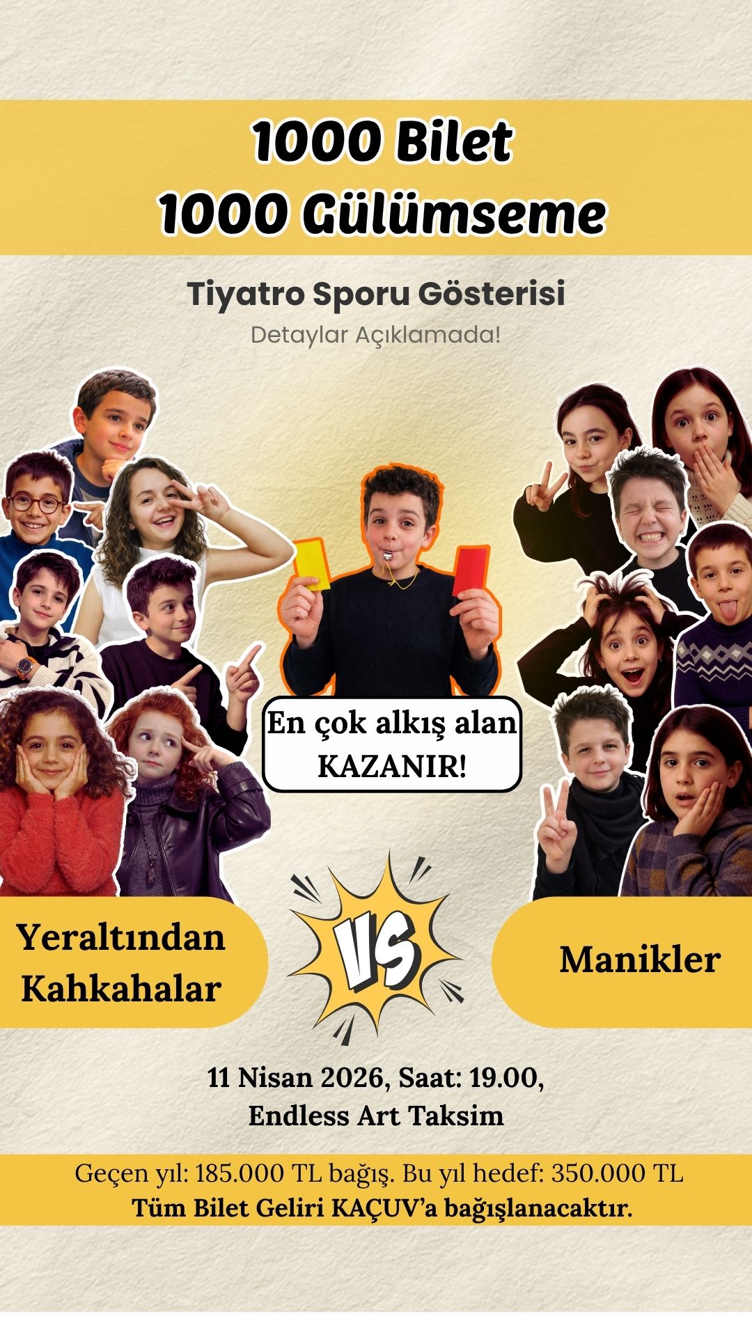 Manik Doğaçlama Tiyatro Gösterisi - KAÇUV için OYNA (V2)