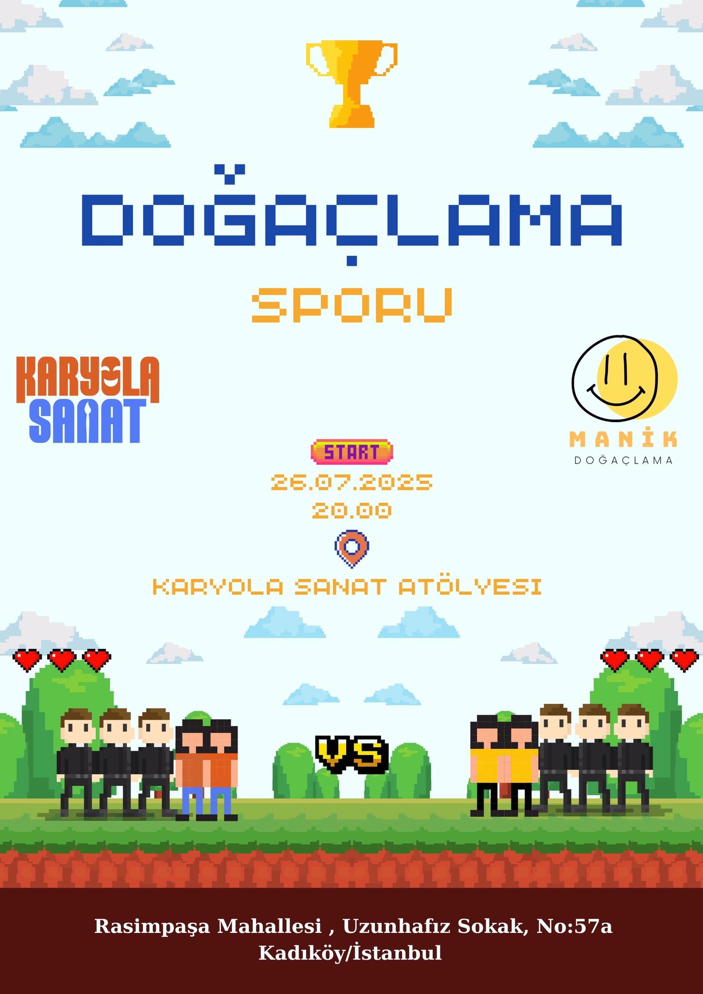 Doğaçlama Tiyatro Sporu | Manik Doğaçlama VS Karyola Sanat
