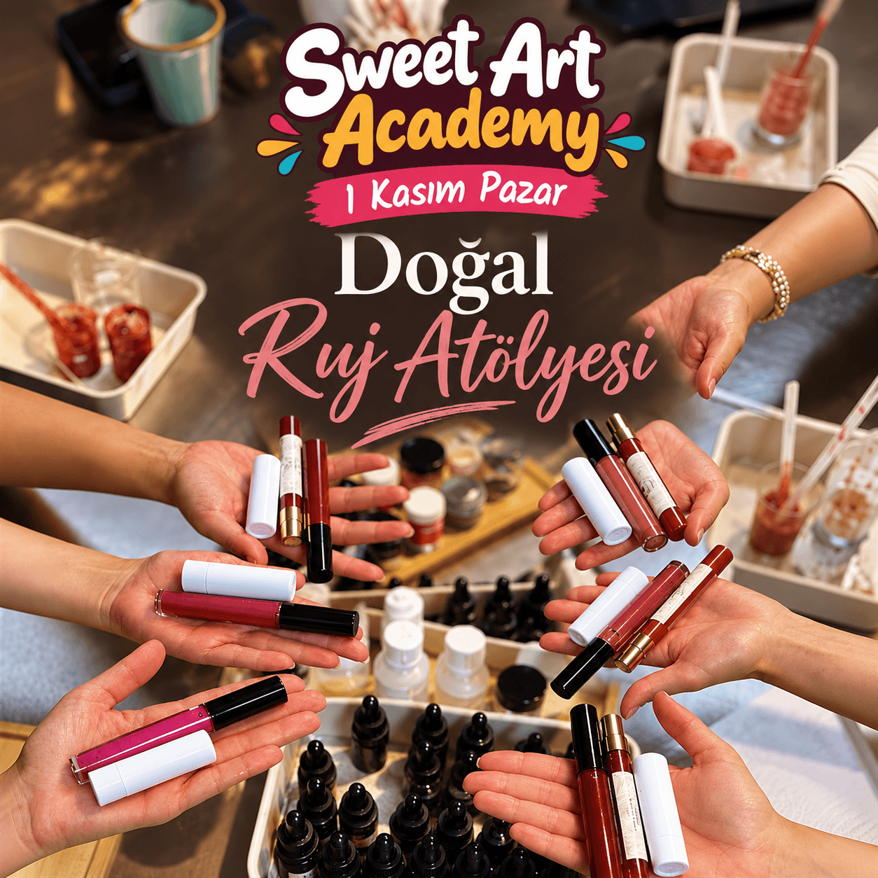 Doğal Ruj Atölyesi