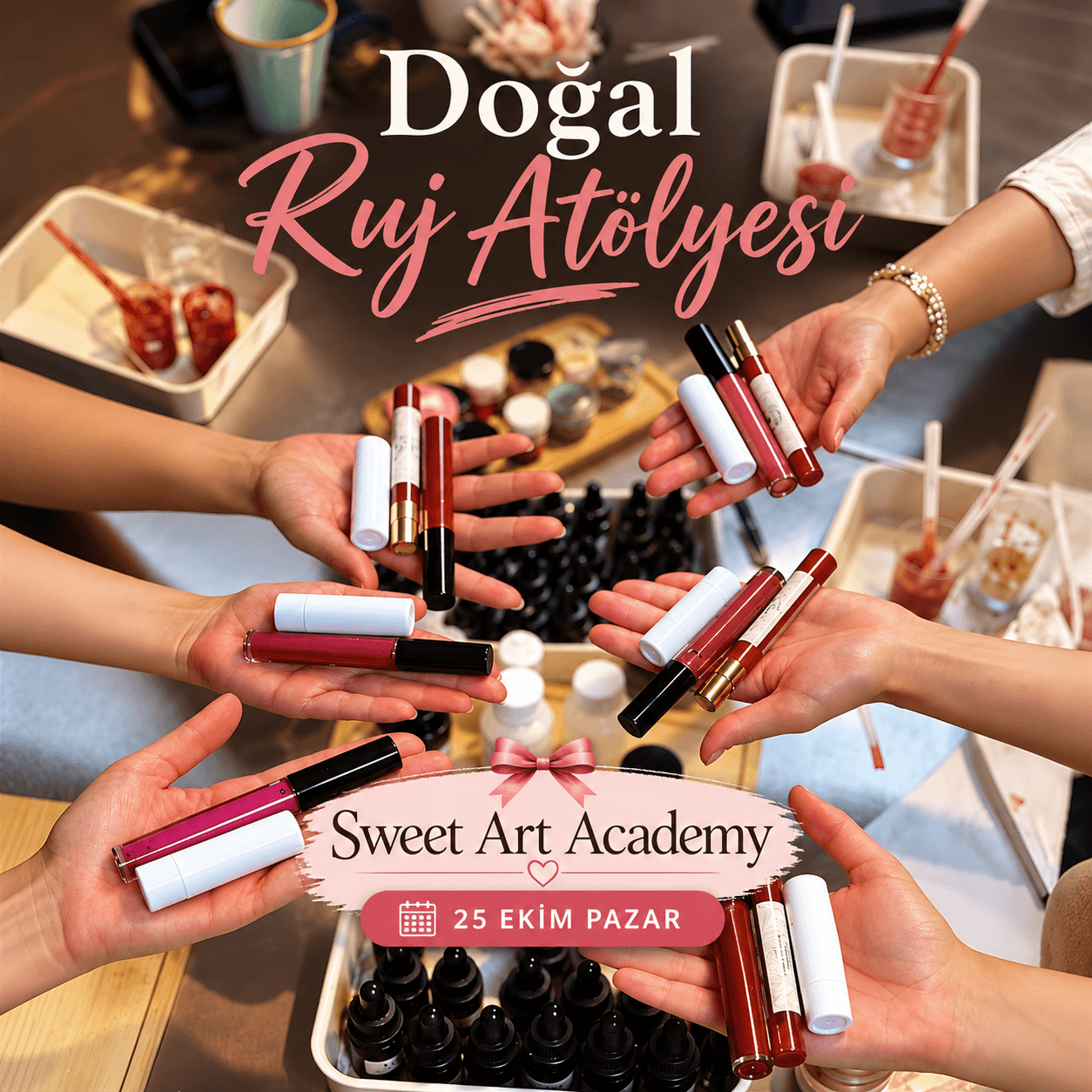 Doğal Ruj Atölyesi
