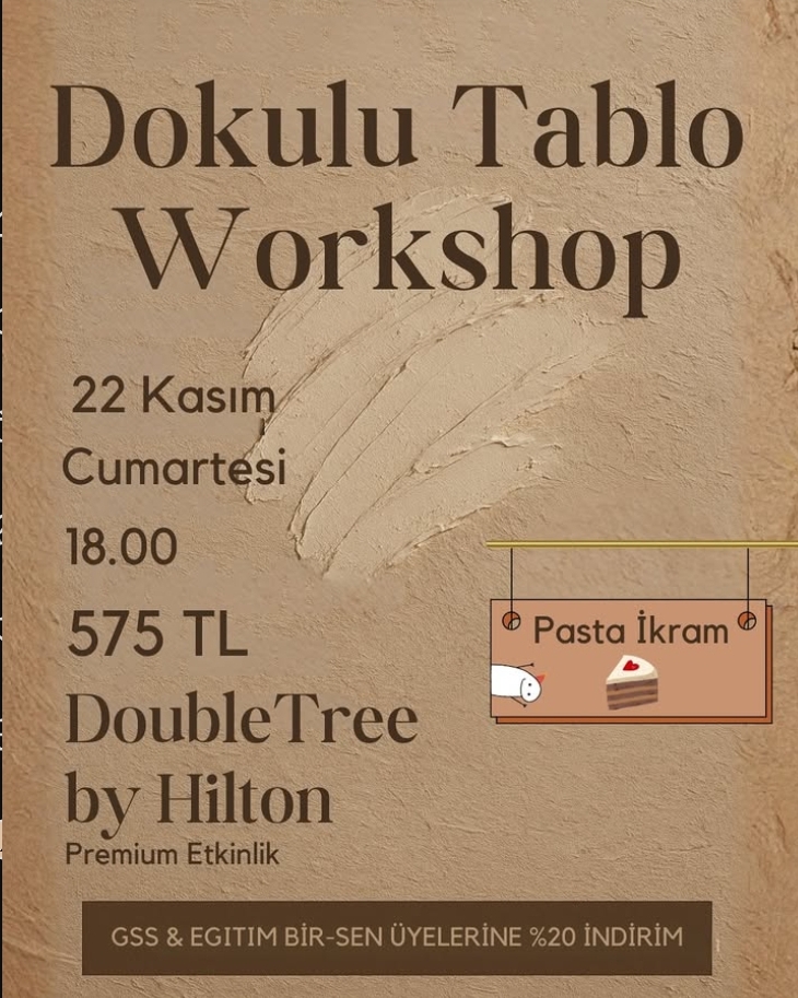 Dokulu Tablo Workshop