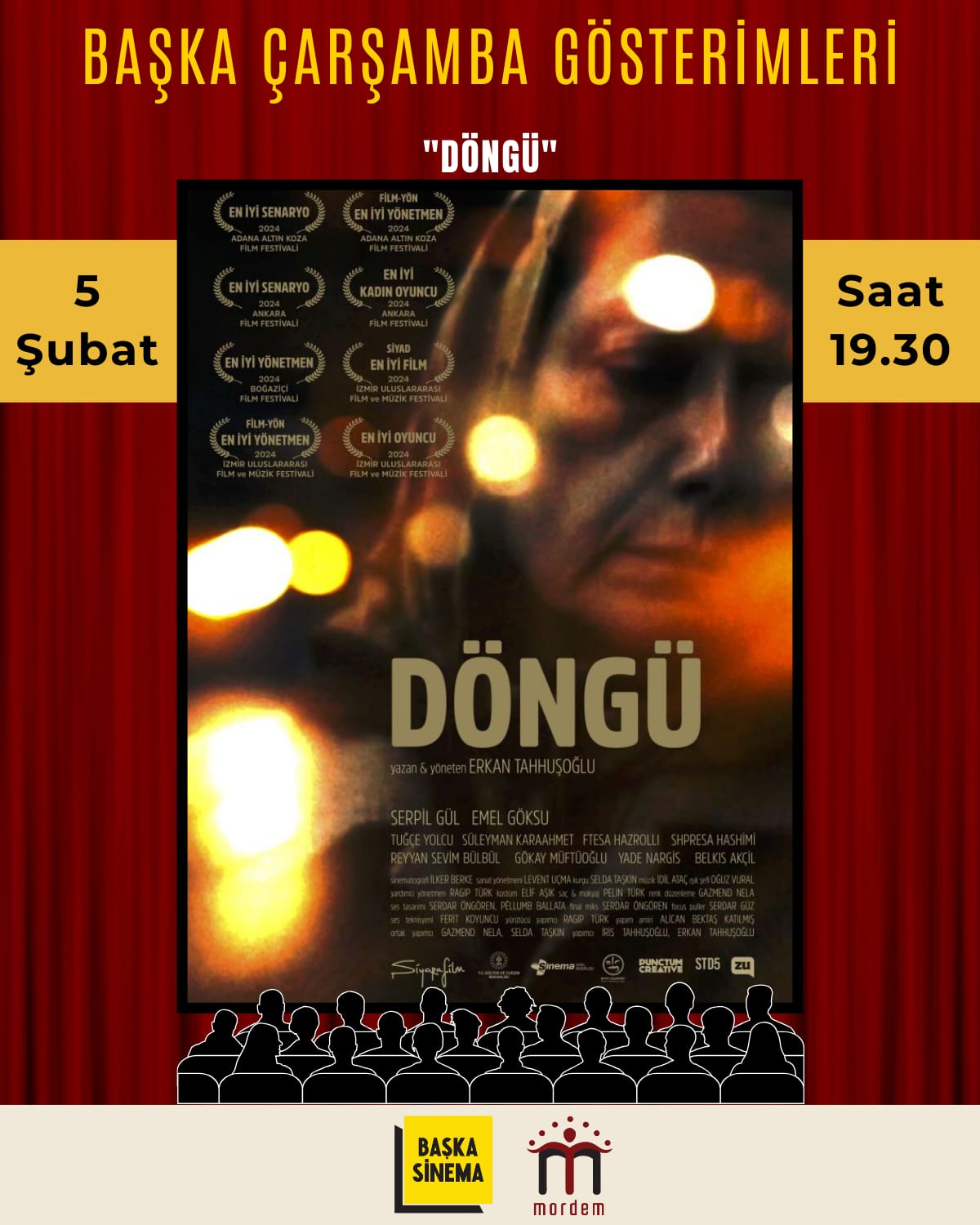 ''DÖNGÜ'' Başka Çarşamba Gösterimi