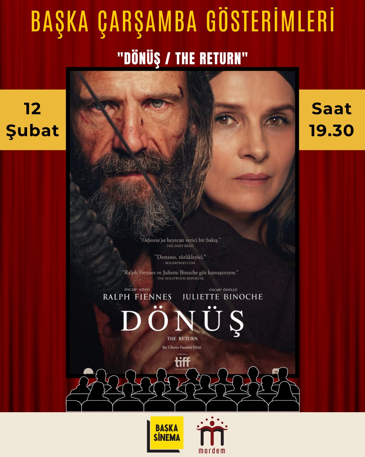 ''DÖNÜŞ'' Başka Çarşamba Gösterimi