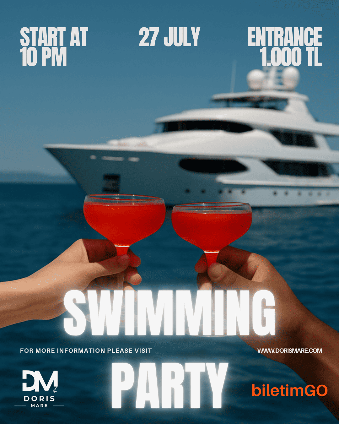 DORİS MARE SWİMMİNG PARTY