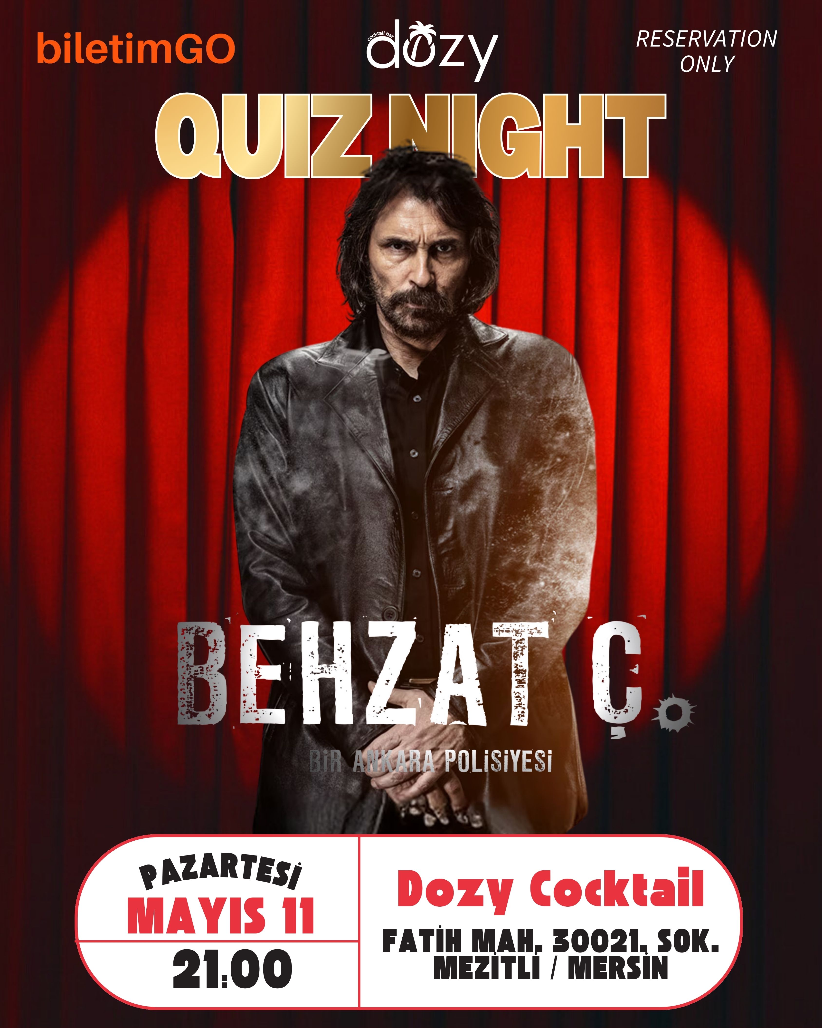 Dozy Cocktail Behzat Ç. Quiz Night